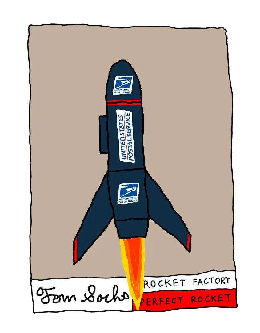 Tom Sachs Rocket Factory is a trans-dimensional manufacturing plant. Our Rocket Factory uses NFTs to build new NFTs. The Genesis NFT Collection from Tom Sachs