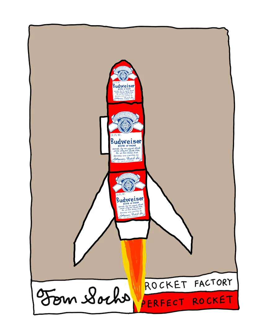 Tom Sachs Rocket Factory is a trans-dimensional manufacturing plant. Our Rocket Factory uses NFTs to build new NFTs. The Genesis NFT Collection from Tom Sachs