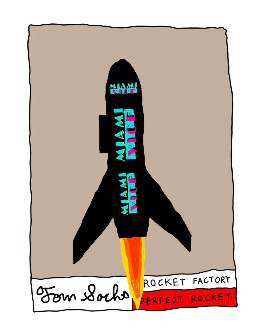 Tom Sachs Rocket Factory is a trans-dimensional manufacturing plant. Our Rocket Factory uses NFTs to build new NFTs. The Genesis NFT Collection from Tom Sachs