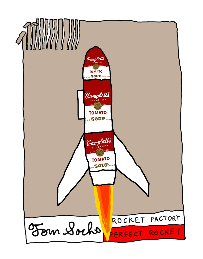 Tom Sachs Rocket Factory is a trans-dimensional manufacturing plant. Our Rocket Factory uses NFTs to build new NFTs. The Genesis NFT Collection from Tom Sachs