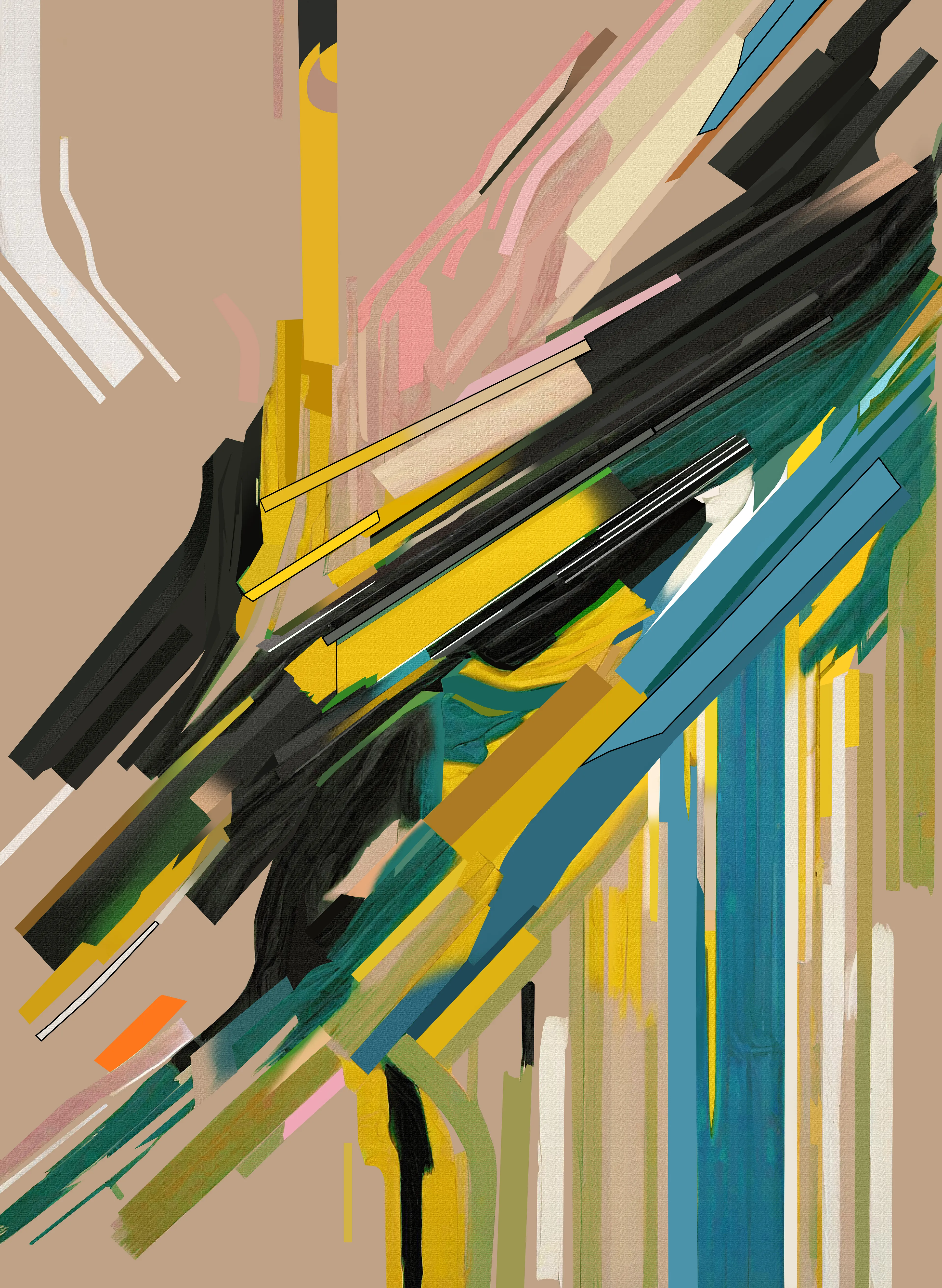 DIGITAL
6000 X 4390 PIXEL
The story of a transformation, scraps from industrial consumption now lifeless, become movement, emotion, and a new possibility by creating new structures.