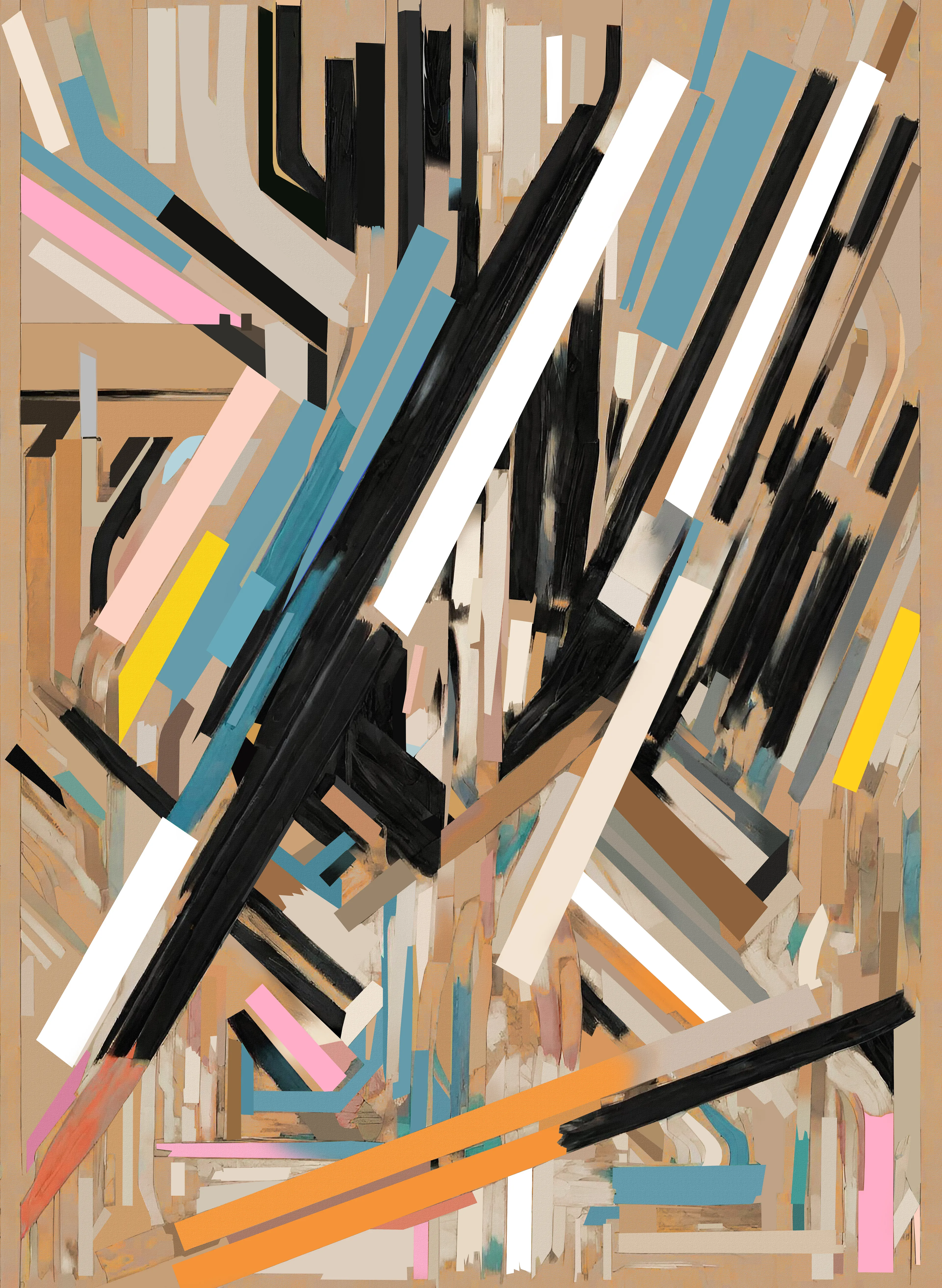 DIGITAL
6000 X 4390 PIXEL
The story of a transformation, scraps from industrial consumption now lifeless, become movement, emotion, and a new possibility by creating new structures.