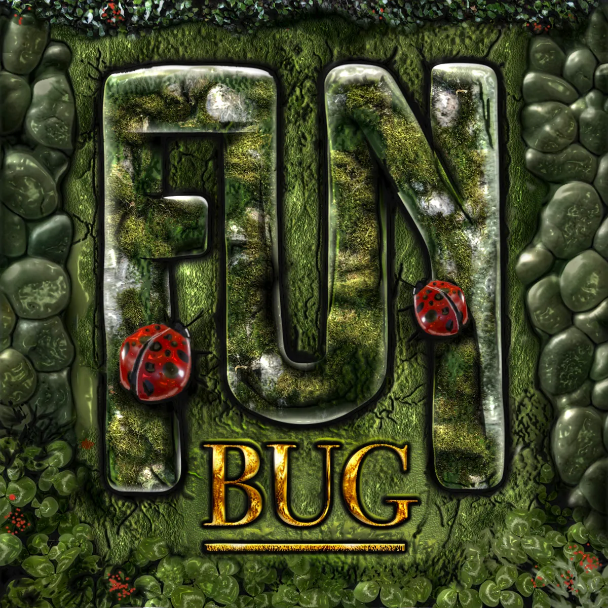 Guile Twardowski reimagined logo for **funbug.com** (1999-2001) a game platform that allowed users to earn and spend a proprietary private currency that could be converted to fiat. Inspired from [a logo](https://folia.mypinata.cloud/ipfs/QmPKNVntZAwX1QUED7ArTvKDeRrJgREaj82GSAuhshG8LB/funbug.com/inspo.png) generated by Cosmographia's text-to-image AI. 

[**Dotcom Seance**](https://dotcomseance.com) is a collection by Simon Denny, Guile Twardowski, and Cosmographia. 

Presented by [Folia](https://folia.app).