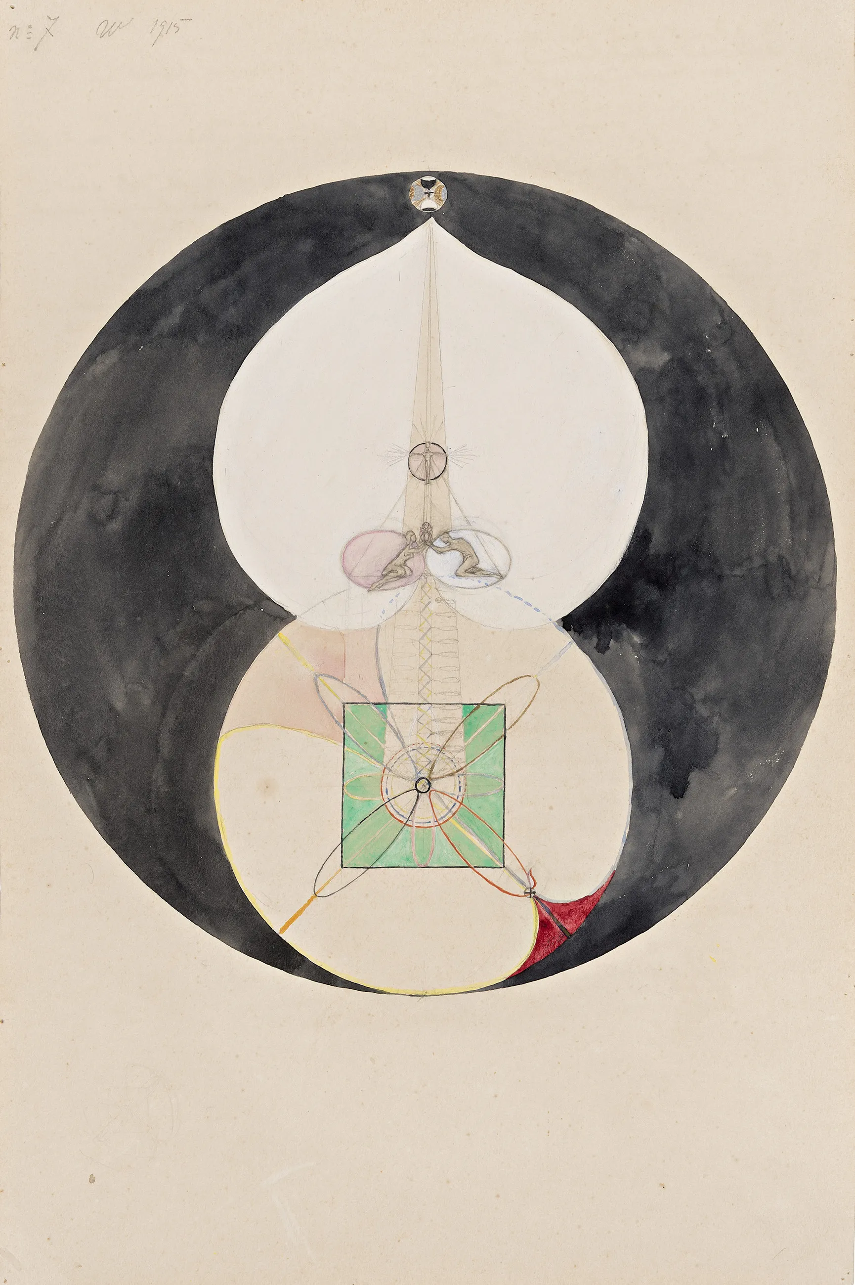 Hilma af Klint (1862–1944) was born in Stockholm where she studied at the Royal Academy of Fine Arts. She established herself as an artist, exhibiting figurative paintings. As a devout Christian she later became involved in spiritualism, and interested in the ideas of Rosicrucian theosophy and anthroposophy. In 2018 a large survey at the Guggenheim Museum in New York became the best-attended exhibition in the history of the institution.

An official seven volume catalogue raisonné, published by Stolpe Publishing with the endorsement of the Hilma af Klint Foundation, was finalized in 2022. The second volume, Paintings for the Temple, were created between 1906 and 1915 and are af Klint’s most important body of work. The digital extension of the catalogue includes all the 193 key artworks offered in the NFT series Hilma af Klint - Paintings for the Temple, presented by Stolpe Publishing, Acute Art and available on the GODA platform.