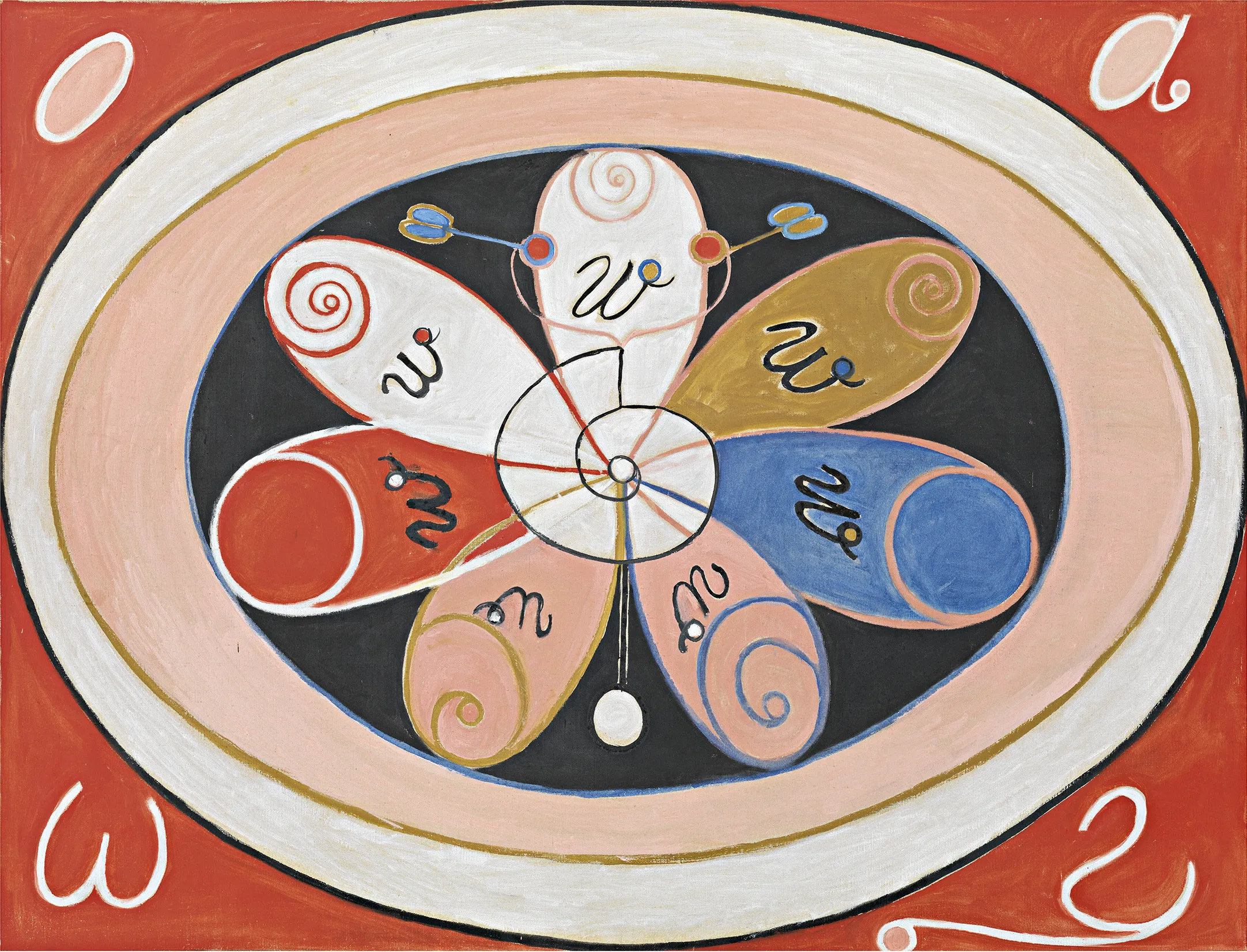Hilma af Klint (1862–1944) was born in Stockholm where she studied at the Royal Academy of Fine Arts. She established herself as an artist, exhibiting figurative paintings. As a devout Christian she later became involved in spiritualism, and interested in the ideas of Rosicrucian theosophy and anthroposophy. In 2018 a large survey at the Guggenheim Museum in New York became the best-attended exhibition in the history of the institution.

An official seven volume catalogue raisonné, published by Stolpe Publishing with the endorsement of the Hilma af Klint Foundation, was finalized in 2022. The second volume, Paintings for the Temple, were created between 1906 and 1915 and are af Klint’s most important body of work. The digital extension of the catalogue includes all the 193 key artworks offered in the NFT series Hilma af Klint - Paintings for the Temple, presented by Stolpe Publishing, Acute Art and available on the GODA platform.