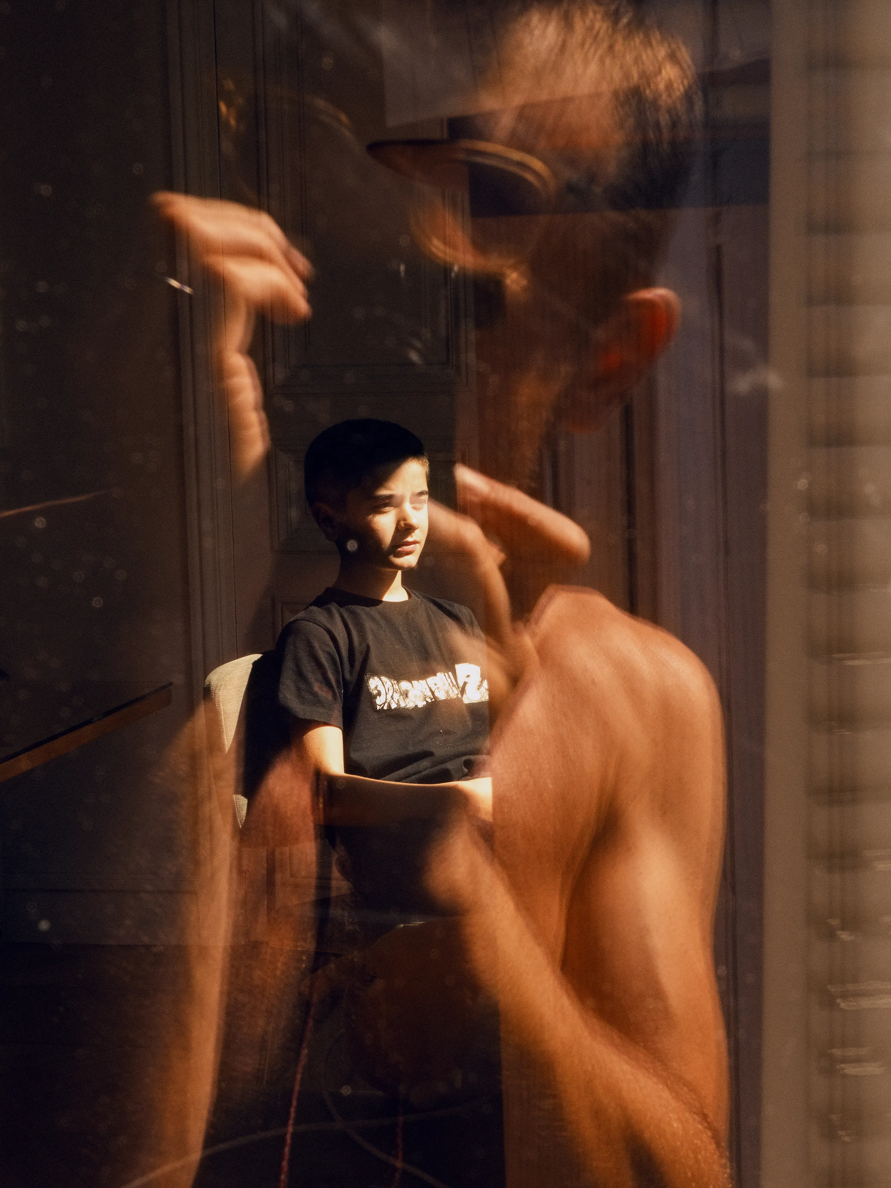"When my first child was born in 2008, I began photographing the experience in a completely organic and naïve way, as any father would. My photographic life began as a photojournalist, some would use the term “war photographer,” and it never occurred to me that these images would have anything to do with my “work.” 

These images were, in my mind, completely separate…maybe I didn’t even think of them as photographs. These were just pictures of my family. It wasn’t until about two years into his life that it dawned on me that not only were these photographs part of my work, they were the core of my work. Everything I had done before was just to prepare me for making these pictures now of my immediate experience. 

Around the same time, my father became ill. It is fair to say that I was reflecting on obvious themes of the seasonal nature of life, and the joy of new life and the melancholy of its passing. I recognized that what I was experiencing and photographing was at the same time the most universal experience one could have and the most unique. I now understood things about my father’s relationship to me through the relationship I was now forming with my own boy. The title, SON, was as much about me, the son, as it was about my child". - Christopher Anderson

Edition: 1 of 1