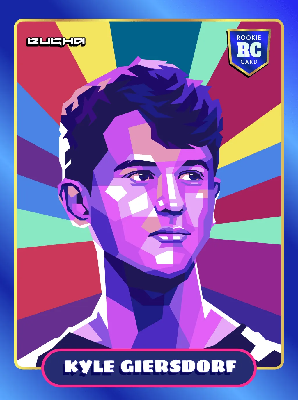 VeeFriends Mini Drops Bugha Rookie Card  - Created By [VeeFriends](https://veefriends.com) and [Bugha](https://www.instagram.com/bugha/)

VeeFriends is thrilled to partner with Bugha, one of the most famous gamers in the world, to create his Rookie NFT card.

The original owner of this NFT also received an Anthros chair, a luxury chair from company that is revolutionizing the way we sit.

This token is a part of the Gift Goat series and a VeeFriends Mini Drop collectible that lives on the Ethereum blockchain. 'Bugha Bucks' is gift #10 of 18. 

Bugha Rookie Card is an edition of 555 unique NFTs, created by artist Gilang Bogy, the famous artist behind the first sports card NFT collection on the blockchain "Wrapped Strikers", VaynerSports Pass, and most recently VeeFriends Iconics. 

This NFT does not grant you previous or future gifts from the Gift Goat Gifting Experience. For more information on the Gift Goat Series, please visit: [https://veefriends.com/giftgoat](https://veefriends.com/giftgoat)

Bugha

[Twitch](https://twitch.tv/bugha)<br />
[Twitter](https://twitter.com/bugha)<br />
[Instagram](https://www.instagram.com/bugha/) 