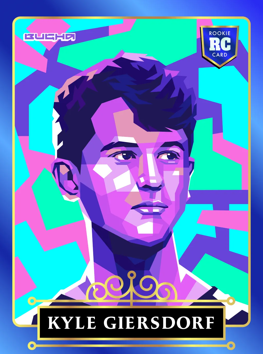 VeeFriends Mini Drops Bugha Rookie Card  - Created By [VeeFriends](https://veefriends.com) and [Bugha](https://www.instagram.com/bugha/)

VeeFriends is thrilled to partner with Bugha, one of the most famous gamers in the world, to create his Rookie NFT card.

The original owner of this NFT also received an Anthros chair, a luxury chair from company that is revolutionizing the way we sit.

This token is a part of the Gift Goat series and a VeeFriends Mini Drop collectible that lives on the Ethereum blockchain. 'Bugha Bucks' is gift #10 of 18. 

Bugha Rookie Card is an edition of 555 unique NFTs, created by artist Gilang Bogy, the famous artist behind the first sports card NFT collection on the blockchain "Wrapped Strikers", VaynerSports Pass, and most recently VeeFriends Iconics. 

This NFT does not grant you previous or future gifts from the Gift Goat Gifting Experience. For more information on the Gift Goat Series, please visit: [https://veefriends.com/giftgoat](https://veefriends.com/giftgoat)

Bugha

[Twitch](https://twitch.tv/bugha)<br />
[Twitter](https://twitter.com/bugha)<br />
[Instagram](https://www.instagram.com/bugha/) 