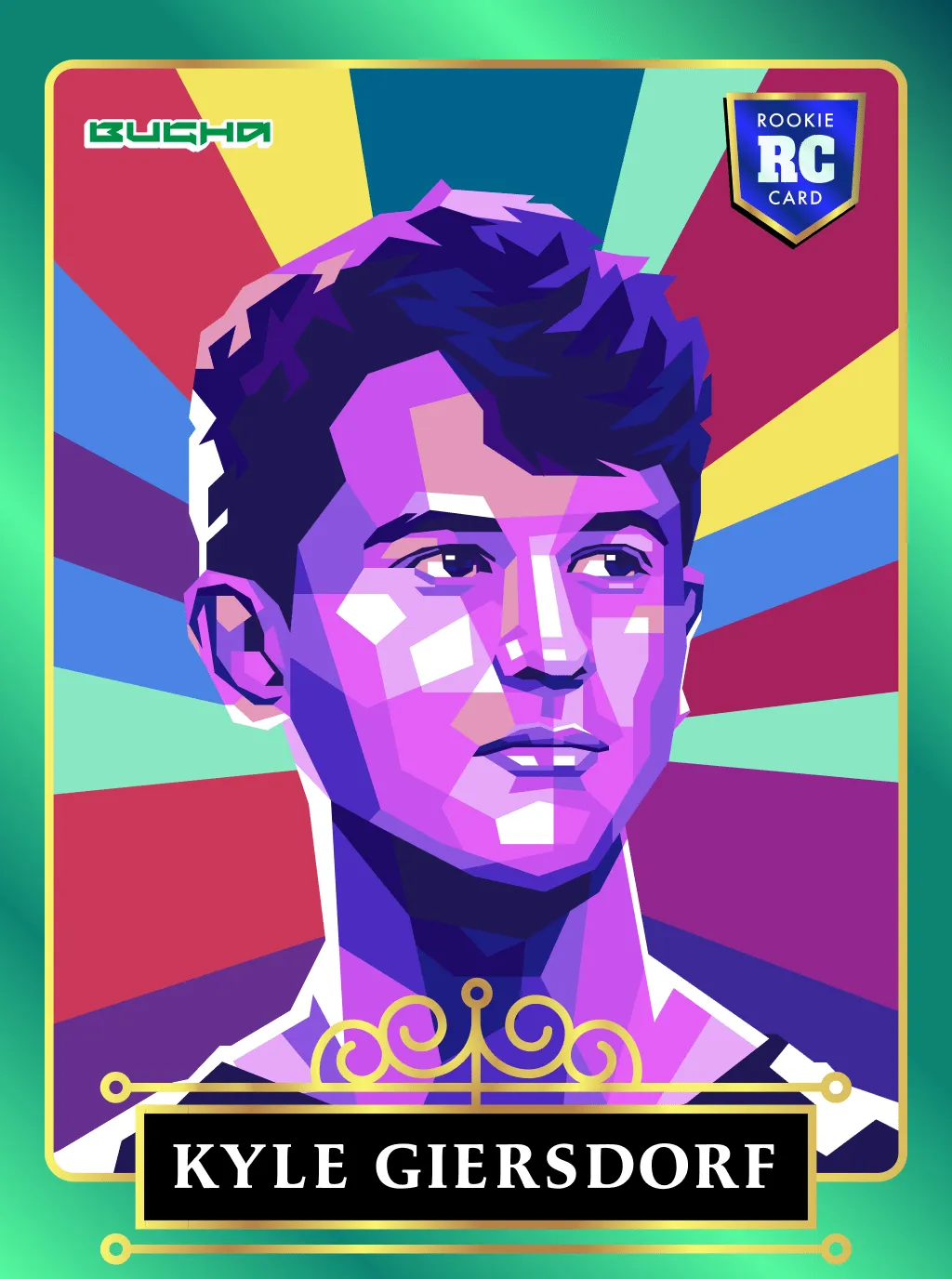 VeeFriends Mini Drops Bugha Rookie Card  - Created By [VeeFriends](https://veefriends.com) and [Bugha](https://www.instagram.com/bugha/)

VeeFriends is thrilled to partner with Bugha, one of the most famous gamers in the world, to create his Rookie NFT card.

The original owner of this NFT also received an Anthros chair, a luxury chair from company that is revolutionizing the way we sit.

This token is a part of the Gift Goat series and a VeeFriends Mini Drop collectible that lives on the Ethereum blockchain. 'Bugha Bucks' is gift #10 of 18. 

Bugha Rookie Card is an edition of 555 unique NFTs, created by artist Gilang Bogy, the famous artist behind the first sports card NFT collection on the blockchain "Wrapped Strikers", VaynerSports Pass, and most recently VeeFriends Iconics. 

This NFT does not grant you previous or future gifts from the Gift Goat Gifting Experience. For more information on the Gift Goat Series, please visit: [https://veefriends.com/giftgoat](https://veefriends.com/giftgoat)

Bugha

[Twitch](https://twitch.tv/bugha)<br />
[Twitter](https://twitter.com/bugha)<br />
[Instagram](https://www.instagram.com/bugha/) 