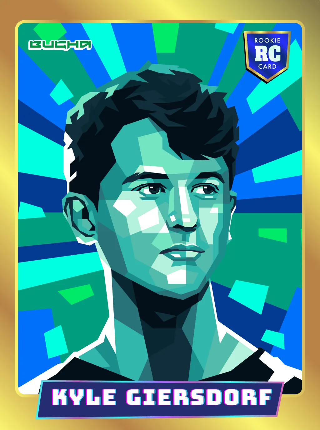 VeeFriends Mini Drops Bugha Rookie Card  - Created By [VeeFriends](https://veefriends.com) and [Bugha](https://www.instagram.com/bugha/)

VeeFriends is thrilled to partner with Bugha, one of the most famous gamers in the world, to create his Rookie NFT card.

The original owner of this NFT also received an Anthros chair, a luxury chair from company that is revolutionizing the way we sit.

This token is a part of the Gift Goat series and a VeeFriends Mini Drop collectible that lives on the Ethereum blockchain. 'Bugha Bucks' is gift #10 of 18. 

Bugha Rookie Card is an edition of 555 unique NFTs, created by artist Gilang Bogy, the famous artist behind the first sports card NFT collection on the blockchain "Wrapped Strikers", VaynerSports Pass, and most recently VeeFriends Iconics. 

This NFT does not grant you previous or future gifts from the Gift Goat Gifting Experience. For more information on the Gift Goat Series, please visit: [https://veefriends.com/giftgoat](https://veefriends.com/giftgoat)

Bugha

[Twitch](https://twitch.tv/bugha)<br />
[Twitter](https://twitter.com/bugha)<br />
[Instagram](https://www.instagram.com/bugha/) 
