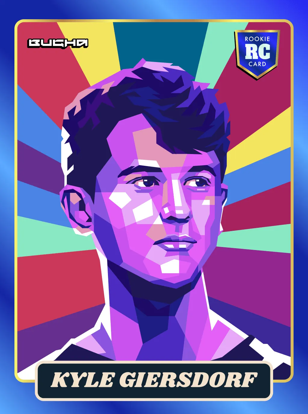 VeeFriends Mini Drops Bugha Rookie Card  - Created By [VeeFriends](https://veefriends.com) and [Bugha](https://www.instagram.com/bugha/)

VeeFriends is thrilled to partner with Bugha, one of the most famous gamers in the world, to create his Rookie NFT card.

The original owner of this NFT also received an Anthros chair, a luxury chair from company that is revolutionizing the way we sit.

This token is a part of the Gift Goat series and a VeeFriends Mini Drop collectible that lives on the Ethereum blockchain. 'Bugha Bucks' is gift #10 of 18. 

Bugha Rookie Card is an edition of 555 unique NFTs, created by artist Gilang Bogy, the famous artist behind the first sports card NFT collection on the blockchain "Wrapped Strikers", VaynerSports Pass, and most recently VeeFriends Iconics. 

This NFT does not grant you previous or future gifts from the Gift Goat Gifting Experience. For more information on the Gift Goat Series, please visit: [https://veefriends.com/giftgoat](https://veefriends.com/giftgoat)

Bugha

[Twitch](https://twitch.tv/bugha)<br />
[Twitter](https://twitter.com/bugha)<br />
[Instagram](https://www.instagram.com/bugha/) 