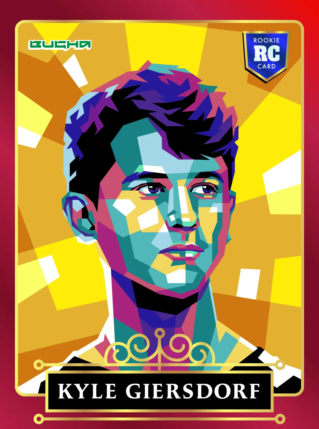 VeeFriends Mini Drops Bugha Rookie Card  - Created By [VeeFriends](https://veefriends.com) and [Bugha](https://www.instagram.com/bugha/)

VeeFriends is thrilled to partner with Bugha, one of the most famous gamers in the world, to create his Rookie NFT card.

The original owner of this NFT also received an Anthros chair, a luxury chair from company that is revolutionizing the way we sit.

This token is a part of the Gift Goat series and a VeeFriends Mini Drop collectible that lives on the Ethereum blockchain. 'Bugha Bucks' is gift #10 of 18. 

Bugha Rookie Card is an edition of 555 unique NFTs, created by artist Gilang Bogy, the famous artist behind the first sports card NFT collection on the blockchain "Wrapped Strikers", VaynerSports Pass, and most recently VeeFriends Iconics. 

This NFT does not grant you previous or future gifts from the Gift Goat Gifting Experience. For more information on the Gift Goat Series, please visit: [https://veefriends.com/giftgoat](https://veefriends.com/giftgoat)

Bugha

[Twitch](https://twitch.tv/bugha)<br />
[Twitter](https://twitter.com/bugha)<br />
[Instagram](https://www.instagram.com/bugha/) 