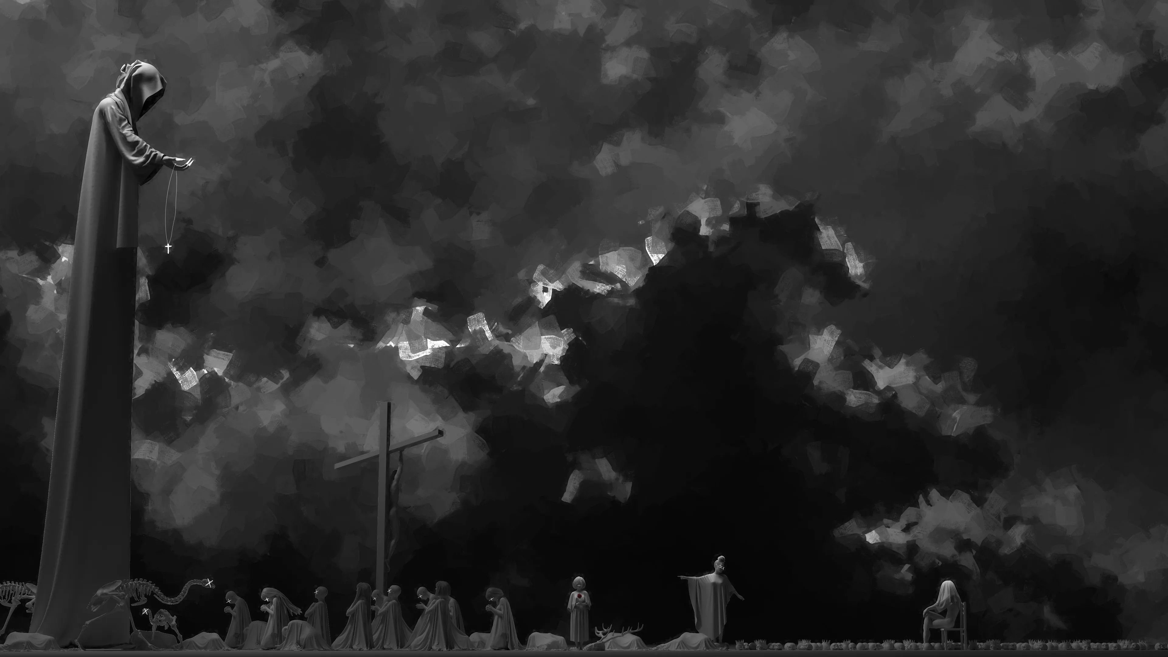 Title - Unseen Witness

Artist - Graffiti On Grave

Description - Ignorance about mental health can be the silent architect of destruction, shaping a world of suffering in the shadows.

Collection - Nightmares in ink

