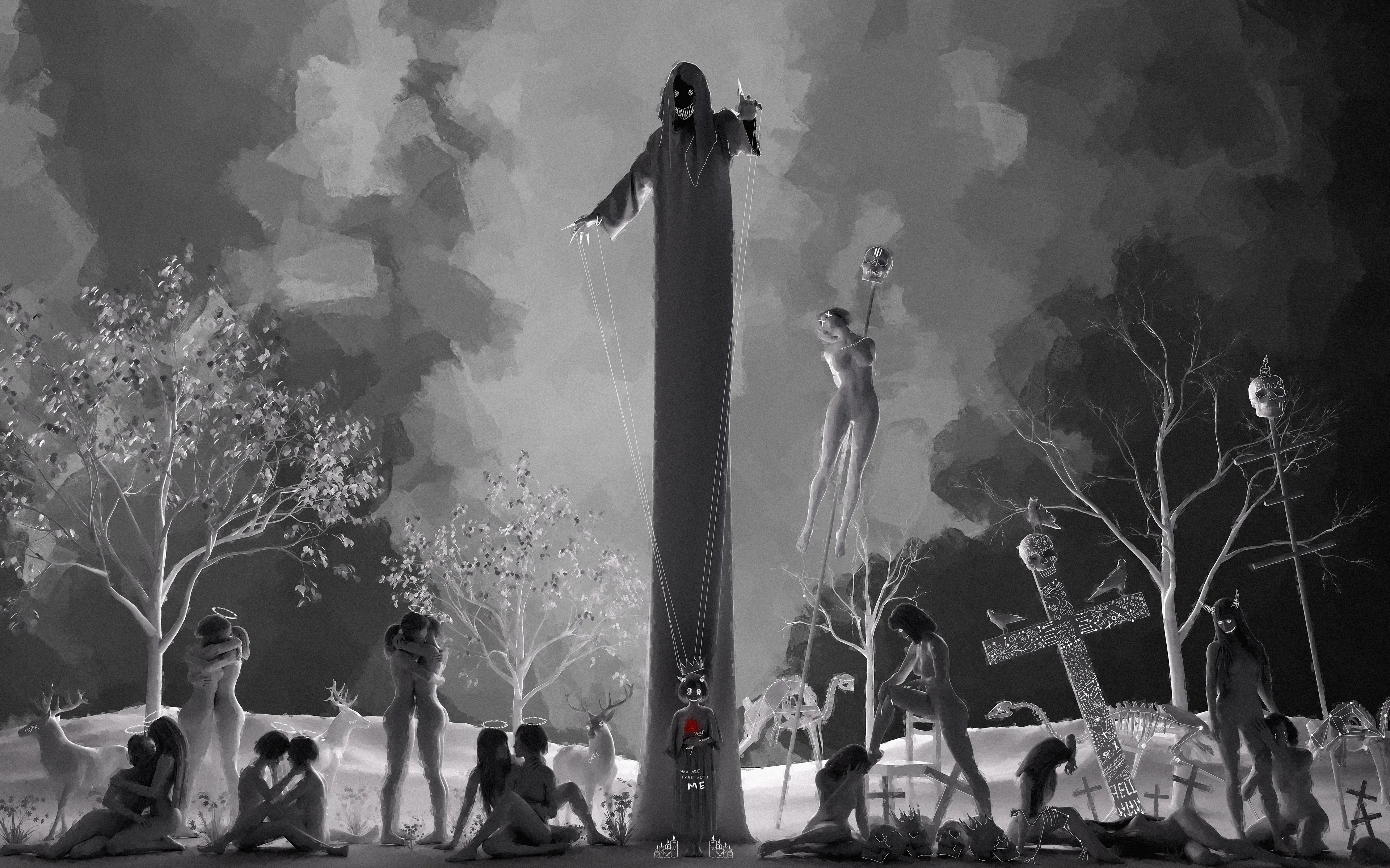 Title - Sympathy for the devil

Artist - Graffiti On Grave

Collection - Nightmares in ink