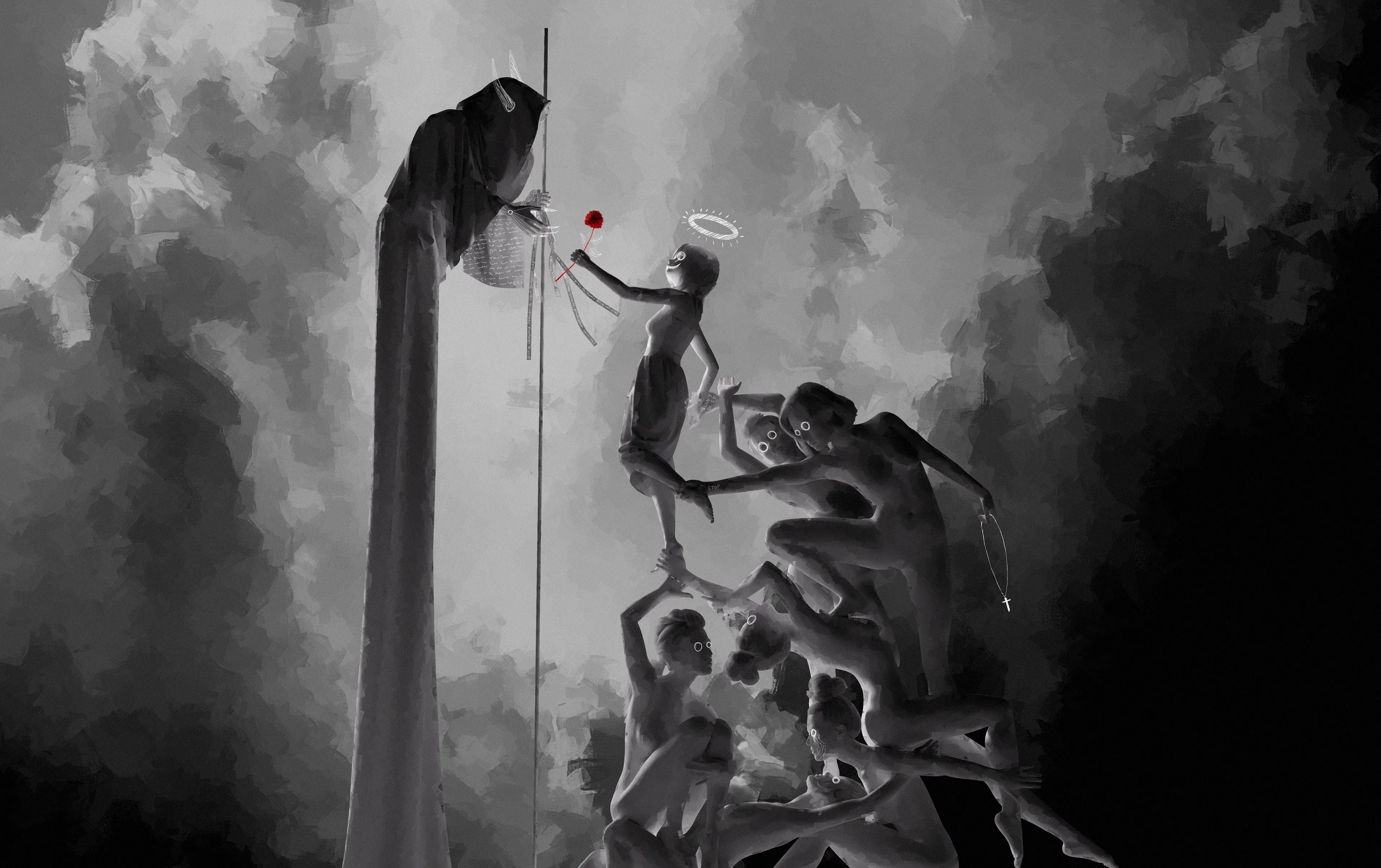 Title - Devil's Spell

Artist - Graffiti On Grave

Collection - Nightmares in ink