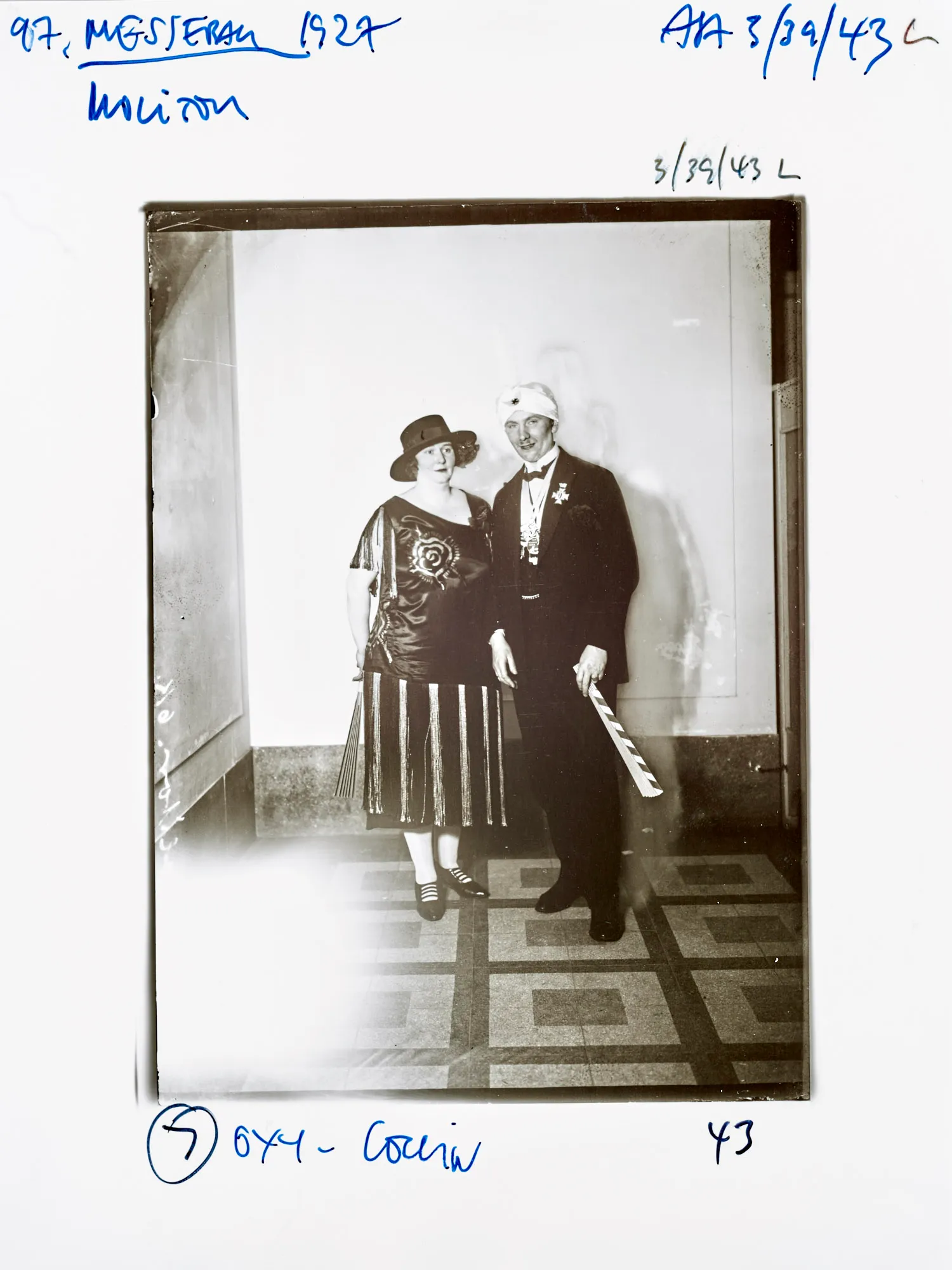 An NFT from the AS10k+ Project, launched to bring the historical archive of August Sander to the Digital World. Each NFT represents ownership of the physical contact print made by Gerd Sander in 1988/89 and depicted by the image as well as access to the August Sander Research Database where the historical legacy of the Sander Family Estate will become publicly available for research. Ownership of the physical contact sheet is determined by the wallet in which the NFT is owned, regardless of wether the contact print has been redeemed or not.