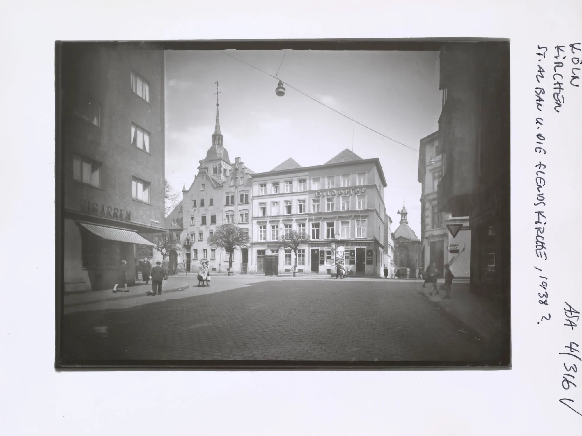 An NFT from the AS10k+ Project, launched to bring the historical archive of August Sander to the Digital World. Each NFT represents ownership of the physical contact print made by Gerd Sander in 1988/89 and depicted by the image as well as access to the August Sander Research Database where the historical legacy of the Sander Family Estate will become publicly available for research. Ownership of the physical contact sheet is determined by the wallet in which the NFT is owned, regardless of wether the contact print has been redeemed or not.