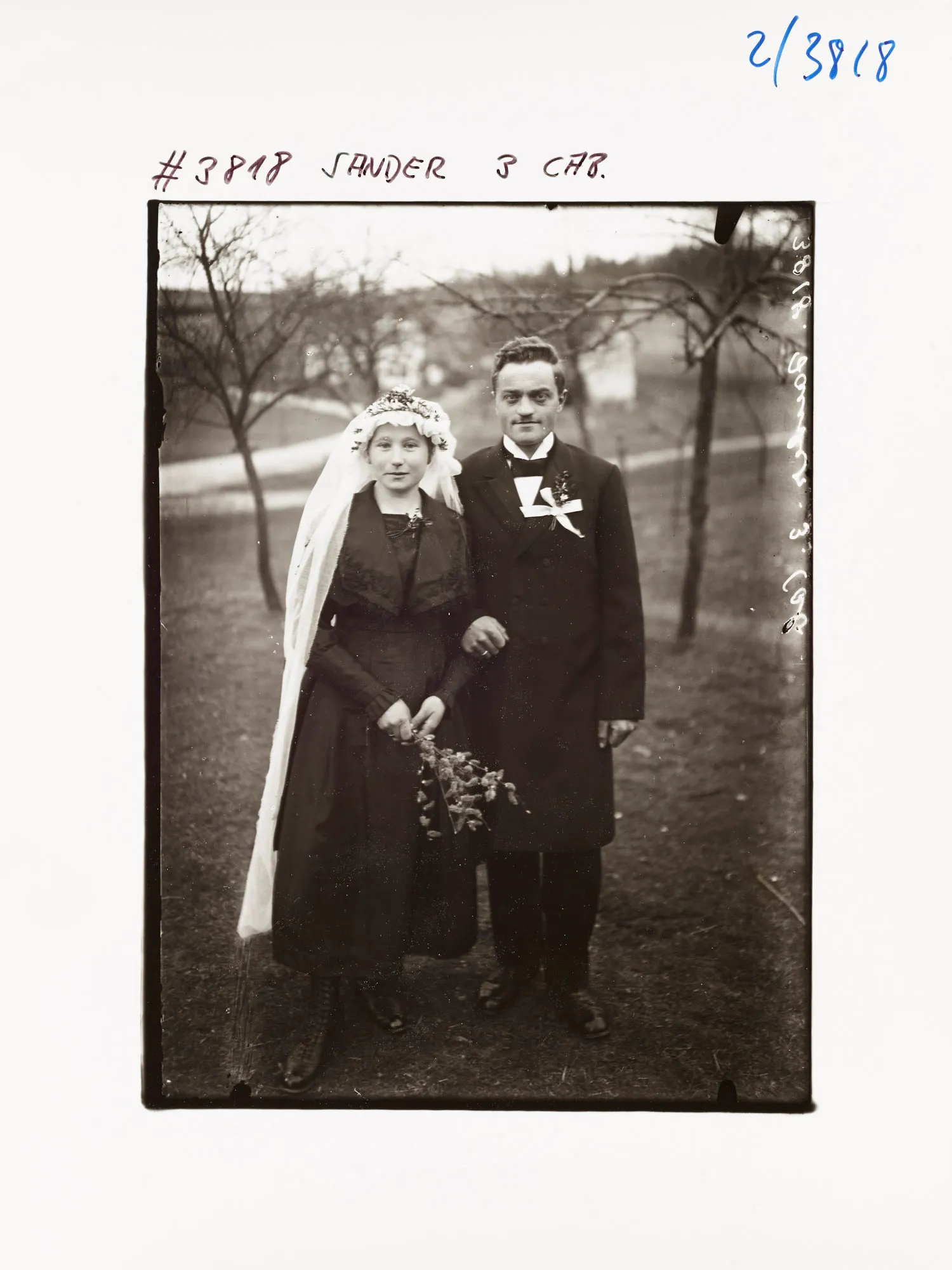 An NFT from the AS10k+ Project, launched to bring the historical archive of August Sander to the Digital World. Each NFT represents ownership of the physical contact print made by Gerd Sander in 1988/89 and depicted by the image as well as access to the August Sander Research Database where the historical legacy of the Sander Family Estate will become publicly available for research. Ownership of the physical contact sheet is determined by the wallet in which the NFT is owned, regardless of wether the contact print has been redeemed or not.