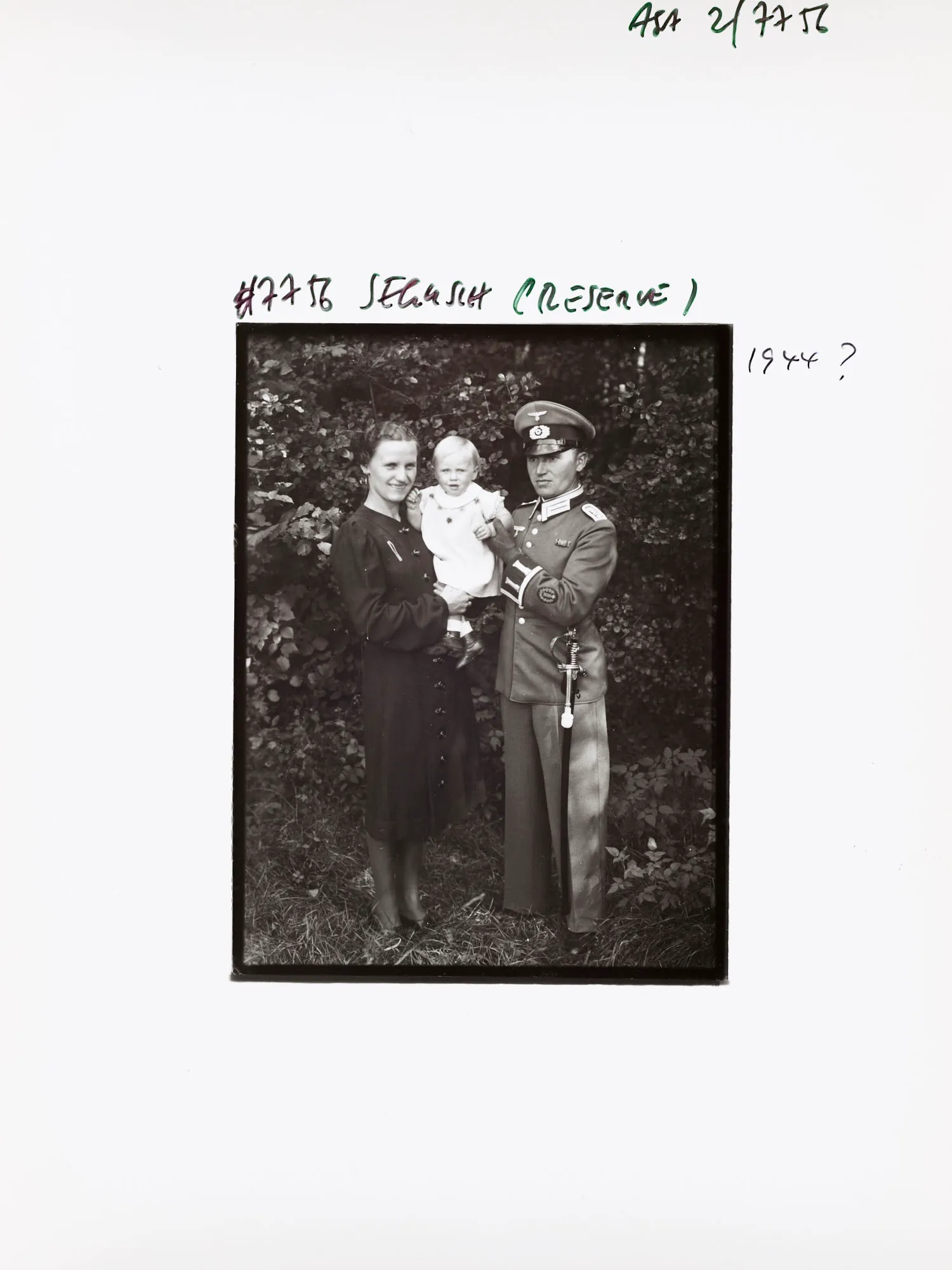 An NFT from the AS10k+ Project, launched to bring the historical archive of August Sander to the Digital World. Each NFT represents ownership of the physical contact print made by Gerd Sander in 1988/89 and depicted by the image as well as access to the August Sander Research Database where the historical legacy of the Sander Family Estate will become publicly available for research. Ownership of the physical contact sheet is determined by the wallet in which the NFT is owned, regardless of wether the contact print has been redeemed or not.