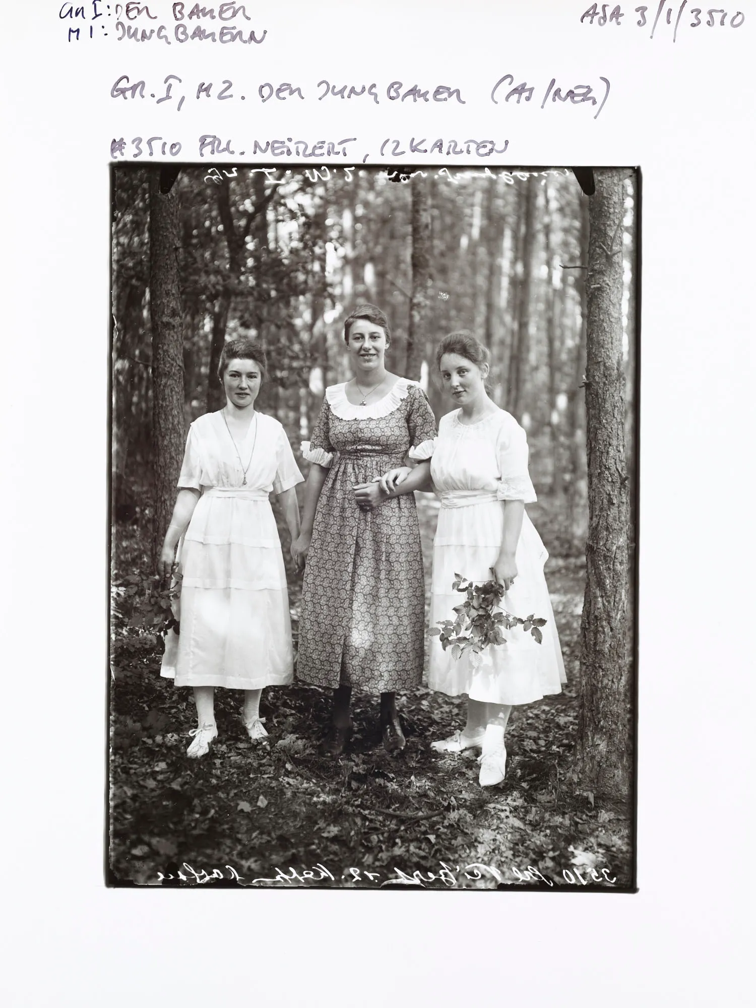 An NFT from the AS10k+ Project, launched to bring the historical archive of August Sander to the Digital World. Each NFT represents ownership of the physical contact print made by Gerd Sander in 1988/89 and depicted by the image as well as access to the August Sander Research Database where the historical legacy of the Sander Family Estate will become publicly available for research. Ownership of the physical contact sheet is determined by the wallet in which the NFT is owned, regardless of wether the contact print has been redeemed or not.
