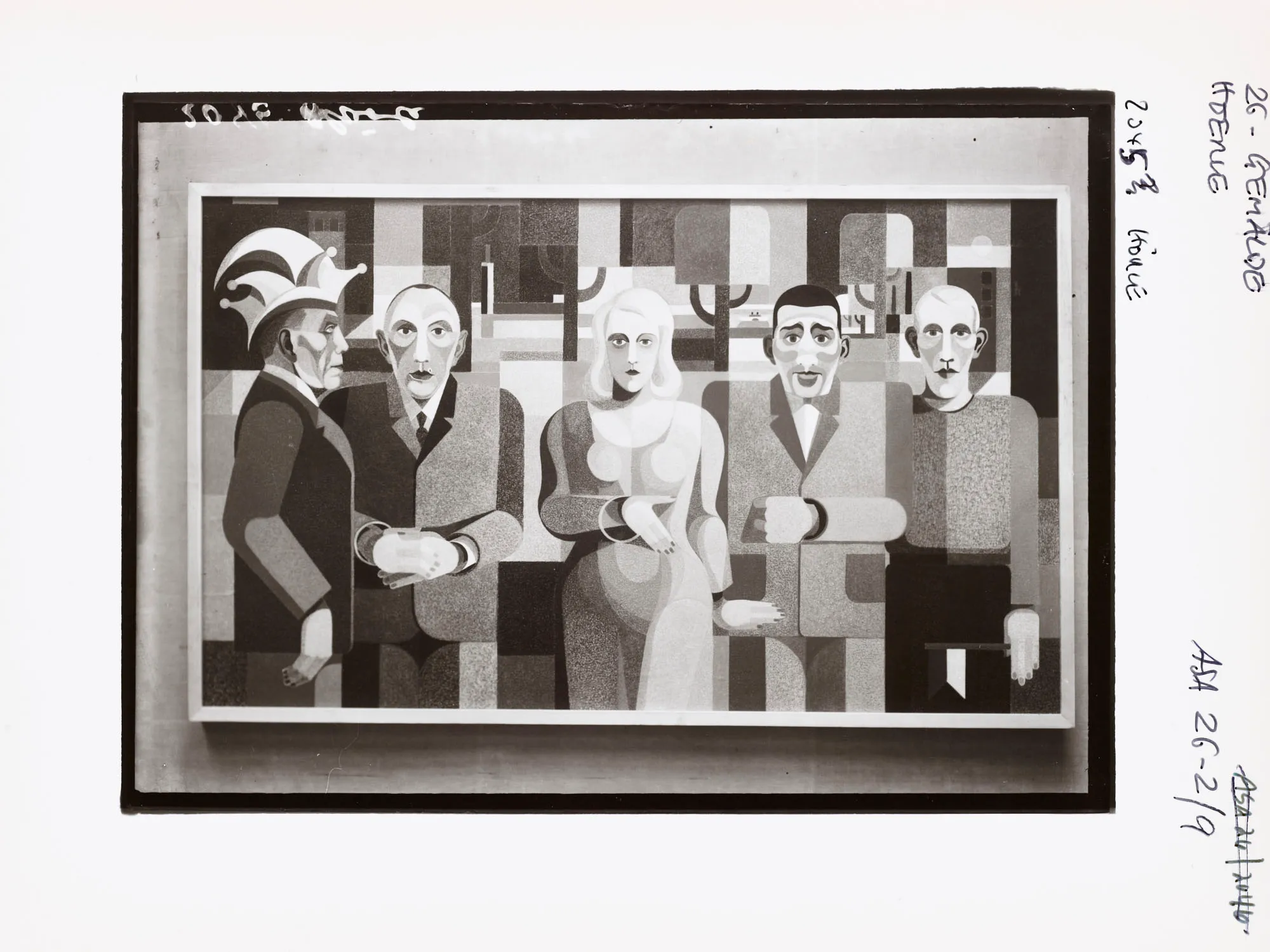 An NFT from the AS10k+ Project, launched to bring the historical archive of August Sander to the Digital World. Each NFT represents ownership of the physical contact print made by Gerd Sander in 1988/89 and depicted by the image as well as access to the August Sander Research Database where the historical legacy of the Sander Family Estate will become publicly available for research. Ownership of the physical contact sheet is determined by the wallet in which the NFT is owned, regardless of wether the contact print has been redeemed or not.