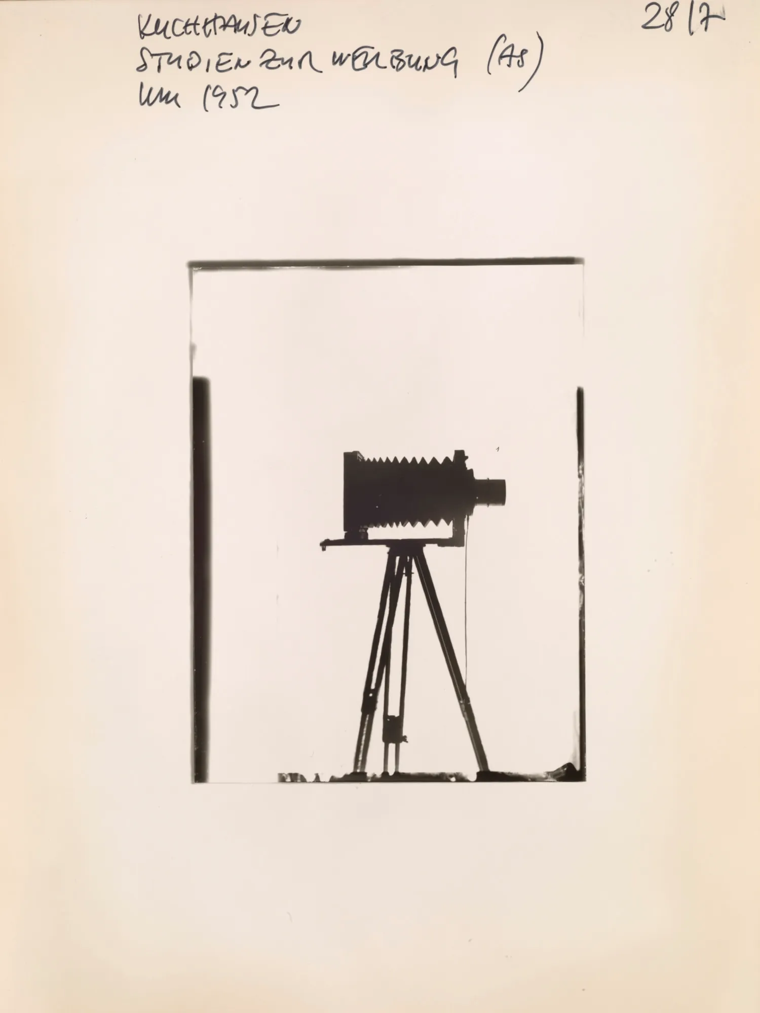 An NFT from the AS10k+ Project, launched to bring the historical archive of August Sander to the Digital World. Each NFT represents ownership of the physical contact print made by Gerd Sander in 1988/89 and depicted by the image as well as access to the August Sander Research Database where the historical legacy of the Sander Family Estate will become publicly available for research. Ownership of the physical contact sheet is determined by the wallet in which the NFT is owned, regardless of wether the contact print has been redeemed or not.