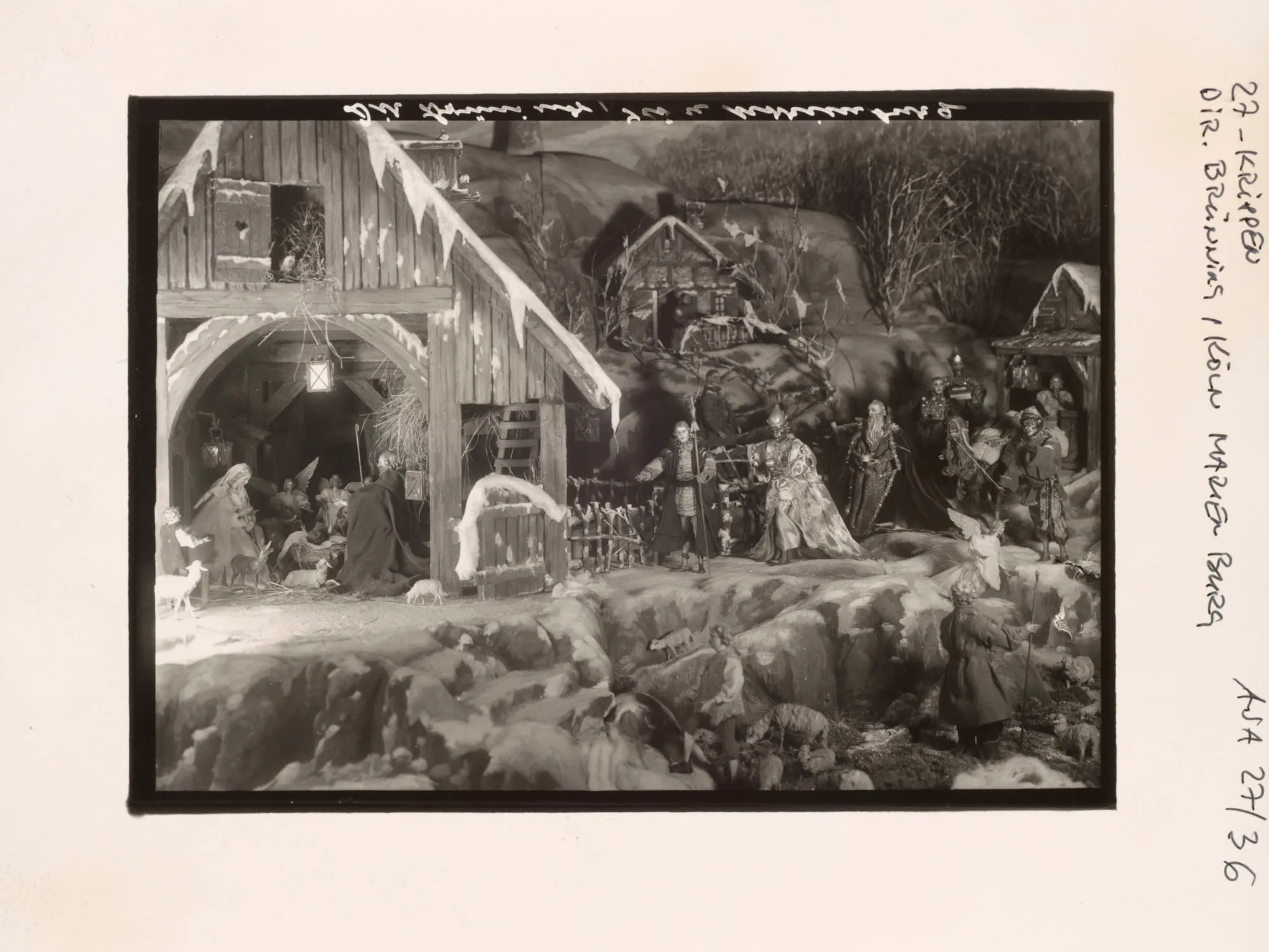 An NFT from the AS10k+ Project, launched to bring the historical archive of August Sander to the Digital World. Each NFT represents ownership of the physical contact print made by Gerd Sander in 1988/89 and depicted by the image as well as access to the August Sander Research Database where the historical legacy of the Sander Family Estate will become publicly available for research. Ownership of the physical contact sheet is determined by the wallet in which the NFT is owned, regardless of wether the contact print has been redeemed or not.