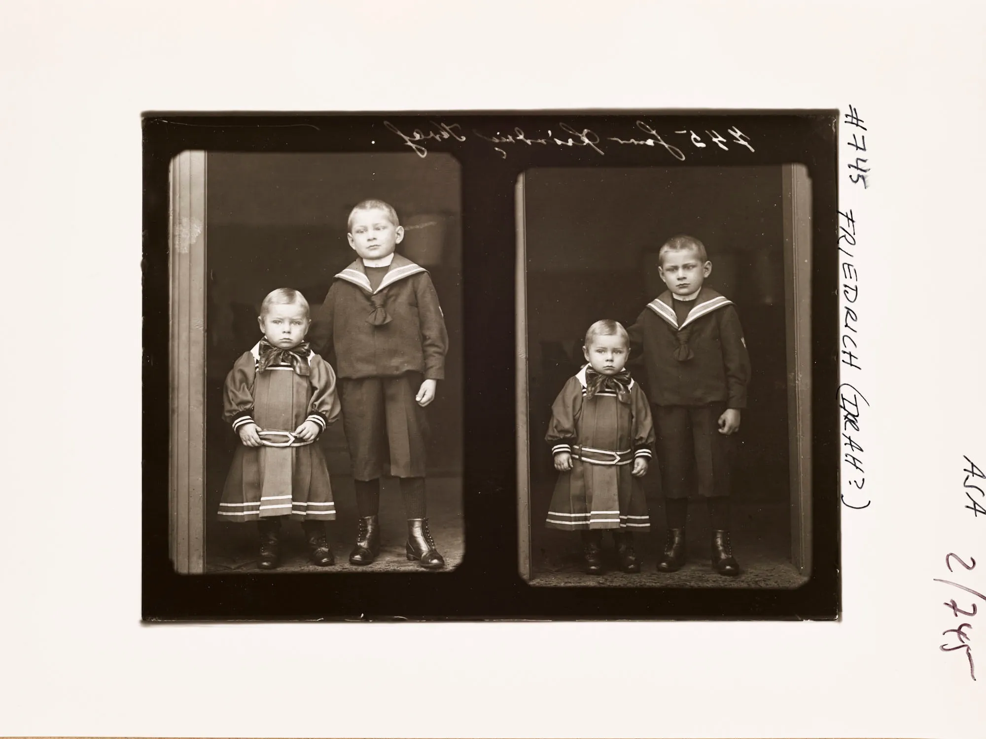 An NFT from the AS10k+ Project, launched to bring the historical archive of August Sander to the Digital World. Each NFT represents ownership of the physical contact print made by Gerd Sander in 1988/89 and depicted by the image as well as access to the August Sander Research Database where the historical legacy of the Sander Family Estate will become publicly available for research. Ownership of the physical contact sheet is determined by the wallet in which the NFT is owned, regardless of wether the contact print has been redeemed or not.