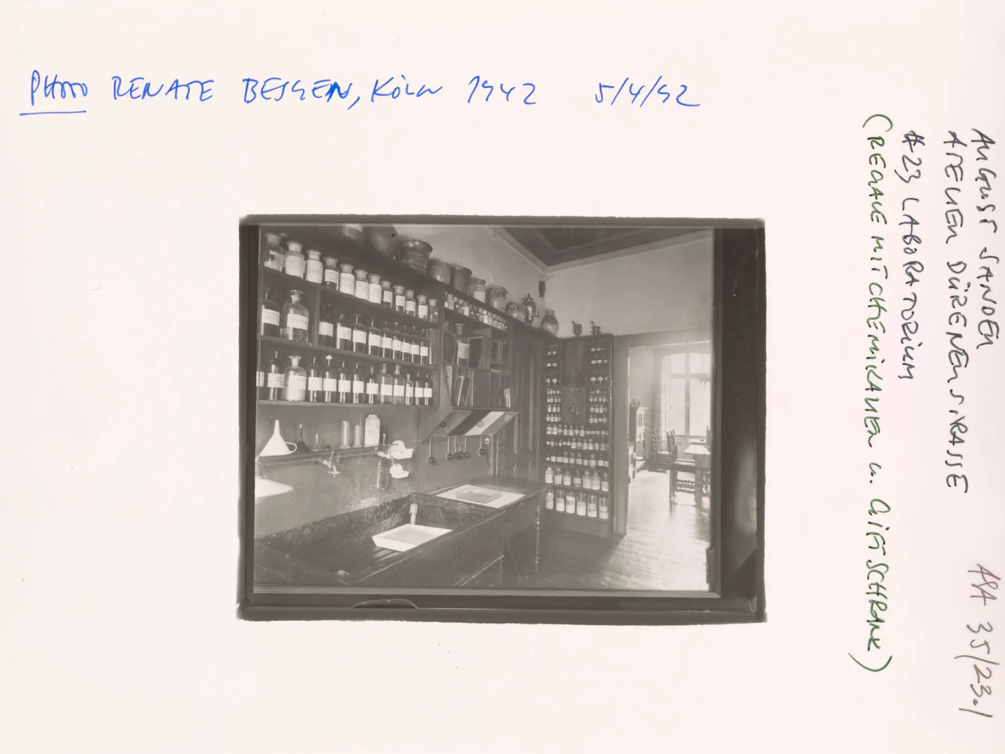 An NFT from the AS10k+ Project, launched to bring the historical archive of August Sander to the Digital World. Each NFT represents ownership of the physical contact print made by Gerd Sander in 1988/89 and depicted by the image as well as access to the August Sander Research Database where the historical legacy of the Sander Family Estate will become publicly available for research. Ownership of the physical contact sheet is determined by the wallet in which the NFT is owned, regardless of wether the contact print has been redeemed or not.