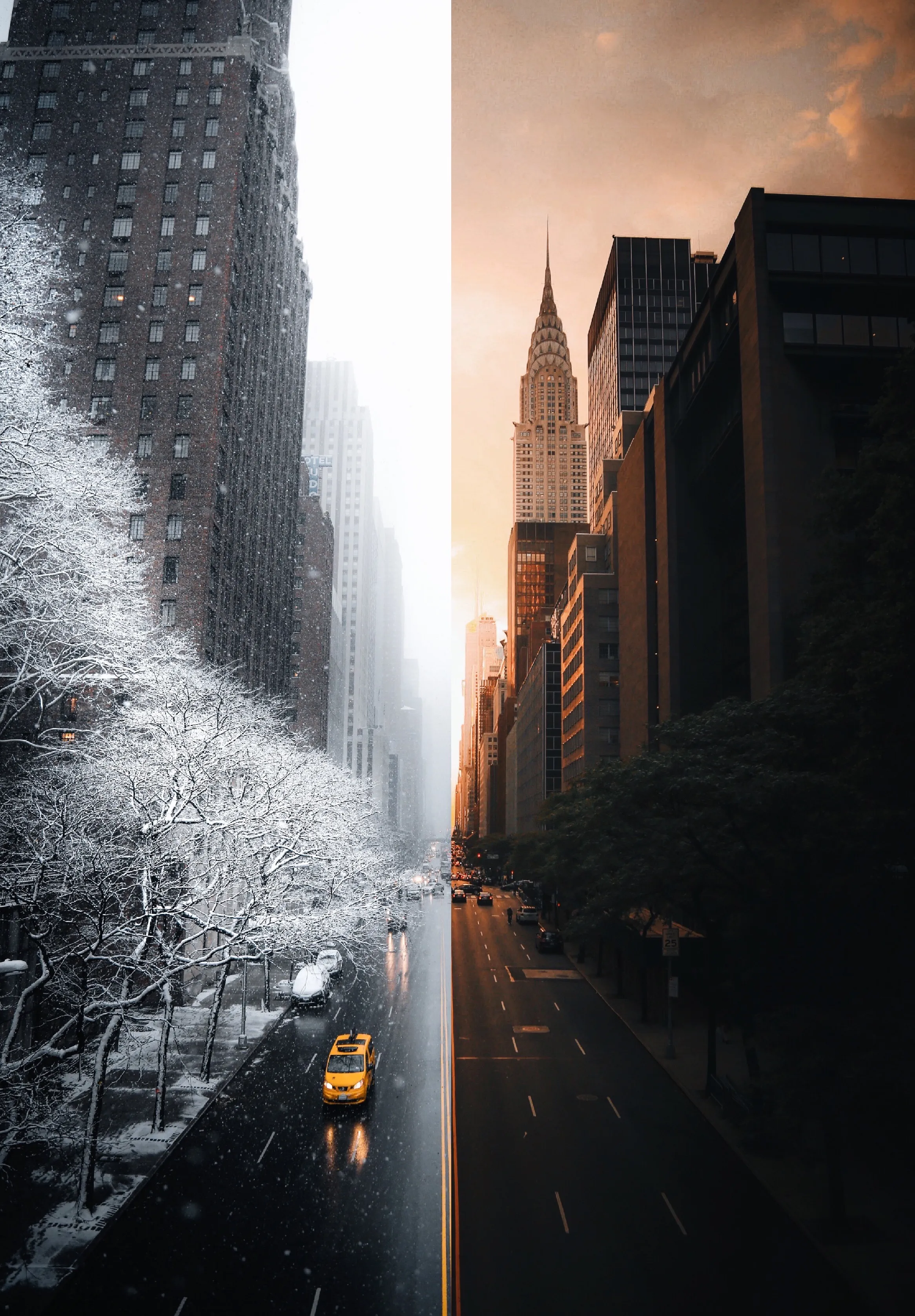 Never one without the other.  
2018