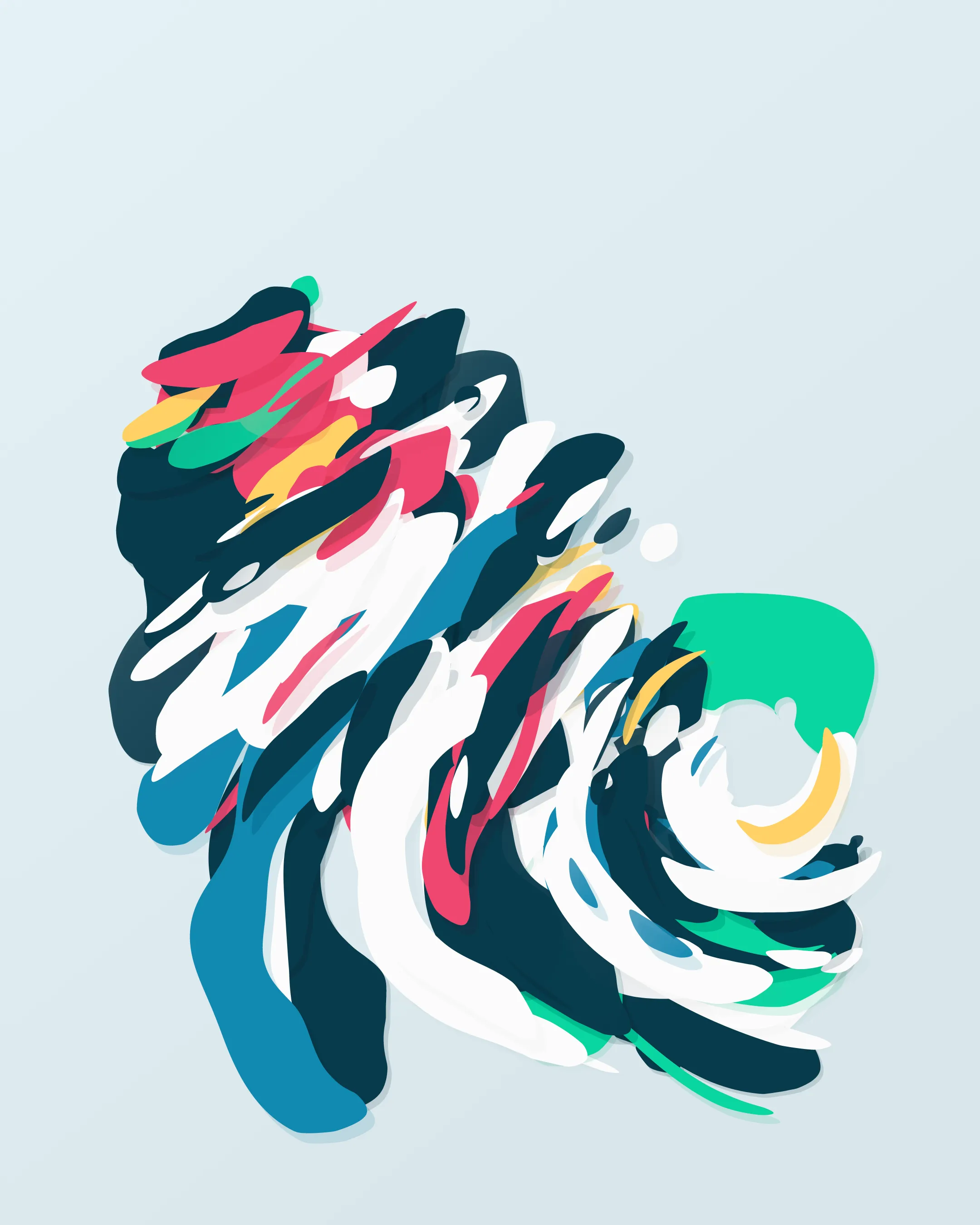 'Fleeting Thoughts' by Nadieh Bremer is a generative art collection that represents a visual manifestation of our inner thoughts. Delve into the mind's intricacies as ideas intertwine, fragment into chaos, or convergence towards a harmonious flow. A visual journey into the enigmatic realm of thought.