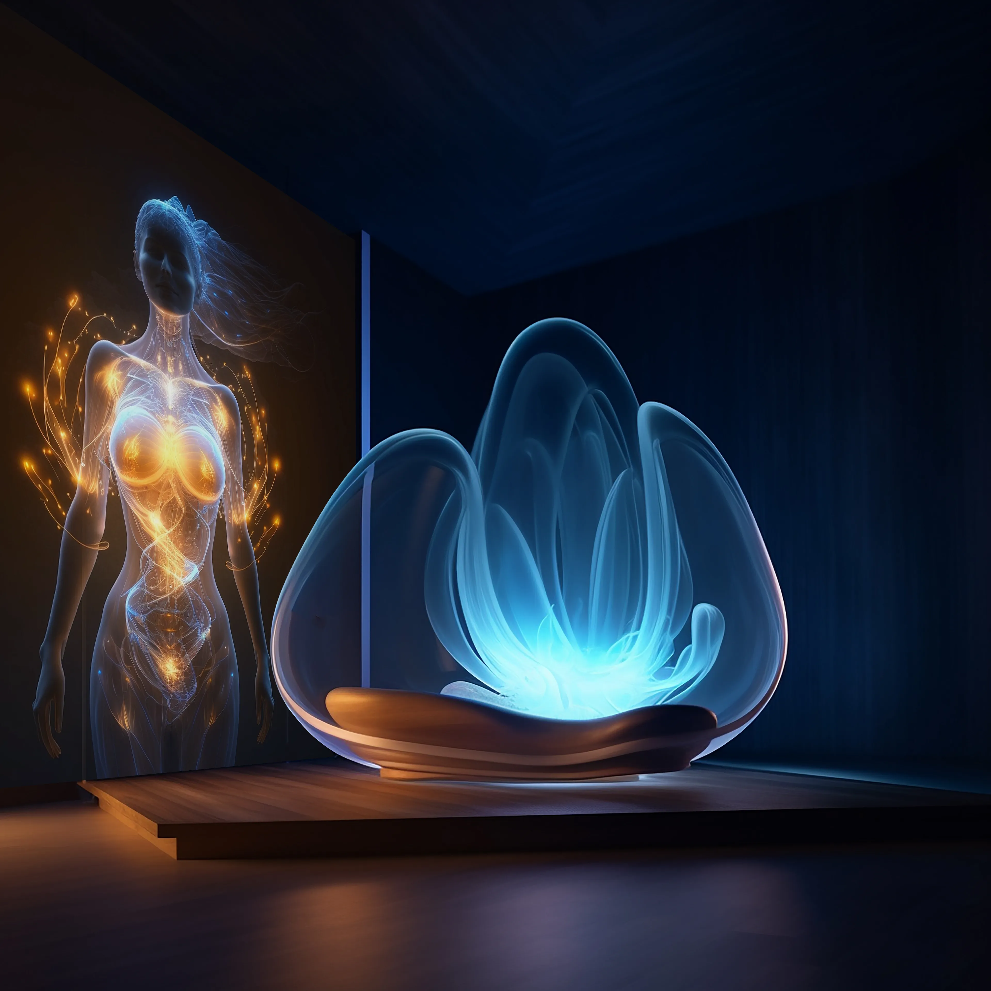 LED Sculptural Pod