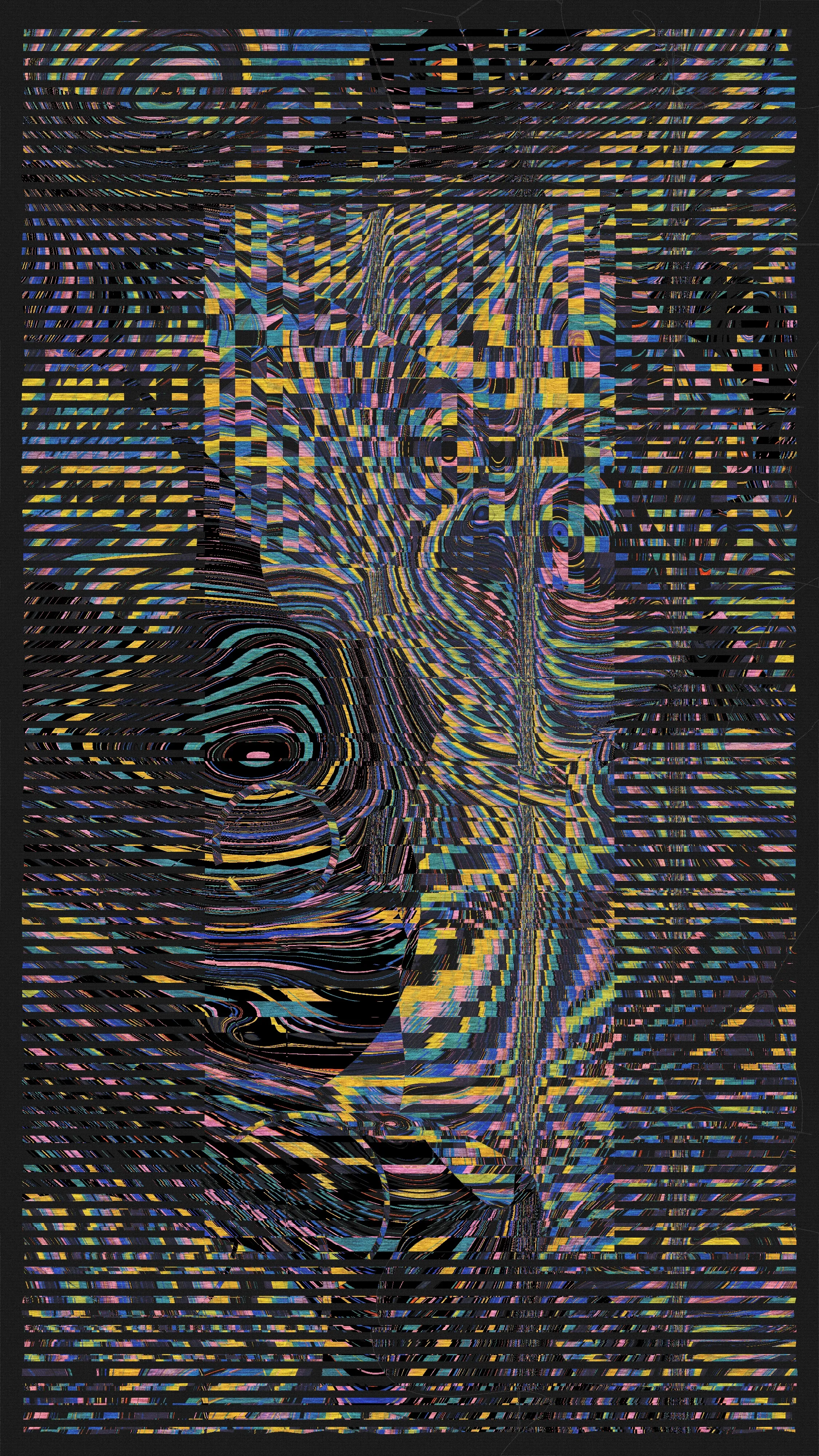 **Strands of Solitude** is a meditation on connection and isolation in the digital age. Through a series of intricate and highly detailed digital compositions, William Mapan delves into the ways in which social media and our increasing reliance on technology has both connected and disconnected us from one another.

The proliferation of social media and other digital platforms, Mapan's art highlights the ways in which we can still feel isolated and disconnected from those around us. His use of saturation, experimentation with density and negative space, and flow fields serves to emphasize not only this sense of disconnection, but more importantly remind the viewer that we are still part of a larger whole. As the viewer is drawn into the works, it is Mapan’s hope that we can recognize that we may be more similar than we are different.

Despite this underlying sense of isolation, Mapan's work also celebrates the ways in which we are able to connect and find common ground through our shared experiences and connections. By bringing together a variety of different elements and influences in his art, Mapan creates a sense of unity and connection that is palpable to the viewer. As we navigate the complexities of the digital age, Mapan's art serves as a reminder of the ways in which we are all connected, even in the midst of seeming disconnection.

A central tenant to Mapan's practice is his attempt to inject a sense of humanness into the algorithms that drive his generative art. Through his use of organic forms and rich textural elements, Mapan seeks to bridge the gap between the artificial and the human, creating works that are both technically impressive and emotionally resonant.