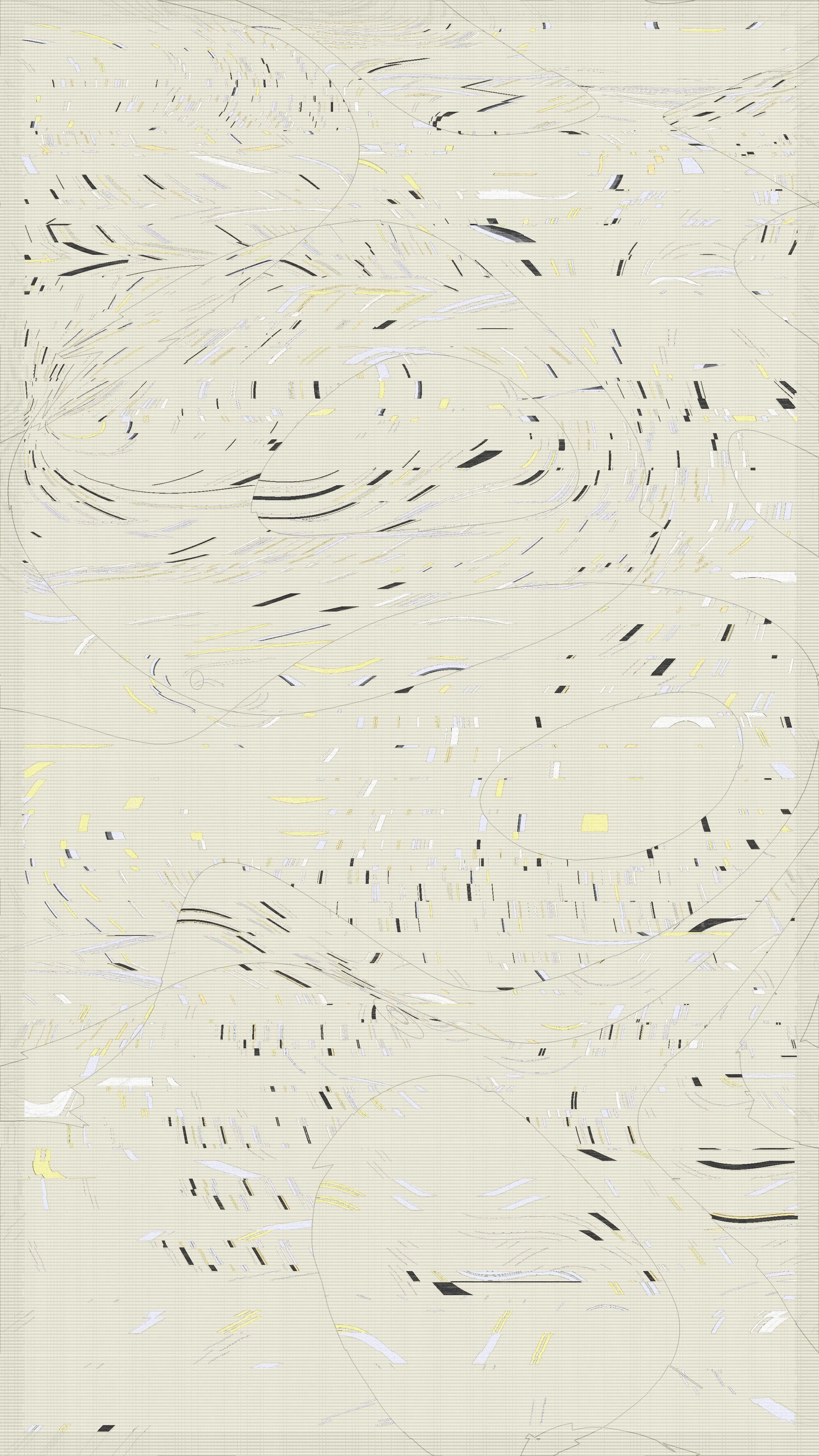 **Strands of Solitude** is a meditation on connection and isolation in the digital age. Through a series of intricate and highly detailed digital compositions, William Mapan delves into the ways in which social media and our increasing reliance on technology has both connected and disconnected us from one another.

The proliferation of social media and other digital platforms, Mapan's art highlights the ways in which we can still feel isolated and disconnected from those around us. His use of saturation, experimentation with density and negative space, and flow fields serves to emphasize not only this sense of disconnection, but more importantly remind the viewer that we are still part of a larger whole. As the viewer is drawn into the works, it is Mapan’s hope that we can recognize that we may be more similar than we are different.

Despite this underlying sense of isolation, Mapan's work also celebrates the ways in which we are able to connect and find common ground through our shared experiences and connections. By bringing together a variety of different elements and influences in his art, Mapan creates a sense of unity and connection that is palpable to the viewer. As we navigate the complexities of the digital age, Mapan's art serves as a reminder of the ways in which we are all connected, even in the midst of seeming disconnection.

A central tenant to Mapan's practice is his attempt to inject a sense of humanness into the algorithms that drive his generative art. Through his use of organic forms and rich textural elements, Mapan seeks to bridge the gap between the artificial and the human, creating works that are both technically impressive and emotionally resonant.