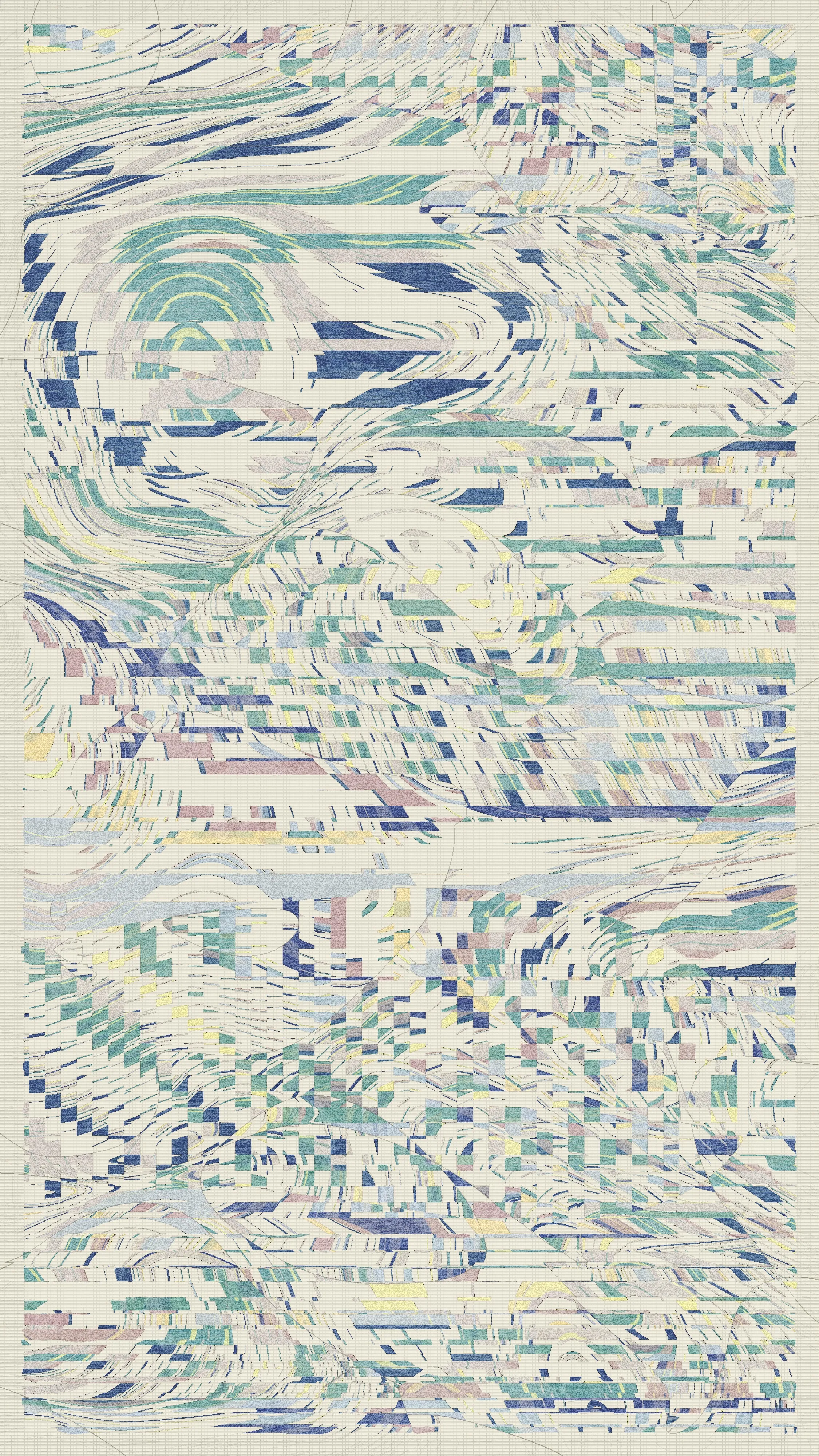 **Strands of Solitude** is a meditation on connection and isolation in the digital age. Through a series of intricate and highly detailed digital compositions, William Mapan delves into the ways in which social media and our increasing reliance on technology has both connected and disconnected us from one another.

The proliferation of social media and other digital platforms, Mapan's art highlights the ways in which we can still feel isolated and disconnected from those around us. His use of saturation, experimentation with density and negative space, and flow fields serves to emphasize not only this sense of disconnection, but more importantly remind the viewer that we are still part of a larger whole. As the viewer is drawn into the works, it is Mapan’s hope that we can recognize that we may be more similar than we are different.

Despite this underlying sense of isolation, Mapan's work also celebrates the ways in which we are able to connect and find common ground through our shared experiences and connections. By bringing together a variety of different elements and influences in his art, Mapan creates a sense of unity and connection that is palpable to the viewer. As we navigate the complexities of the digital age, Mapan's art serves as a reminder of the ways in which we are all connected, even in the midst of seeming disconnection.

A central tenant to Mapan's practice is his attempt to inject a sense of humanness into the algorithms that drive his generative art. Through his use of organic forms and rich textural elements, Mapan seeks to bridge the gap between the artificial and the human, creating works that are both technically impressive and emotionally resonant.