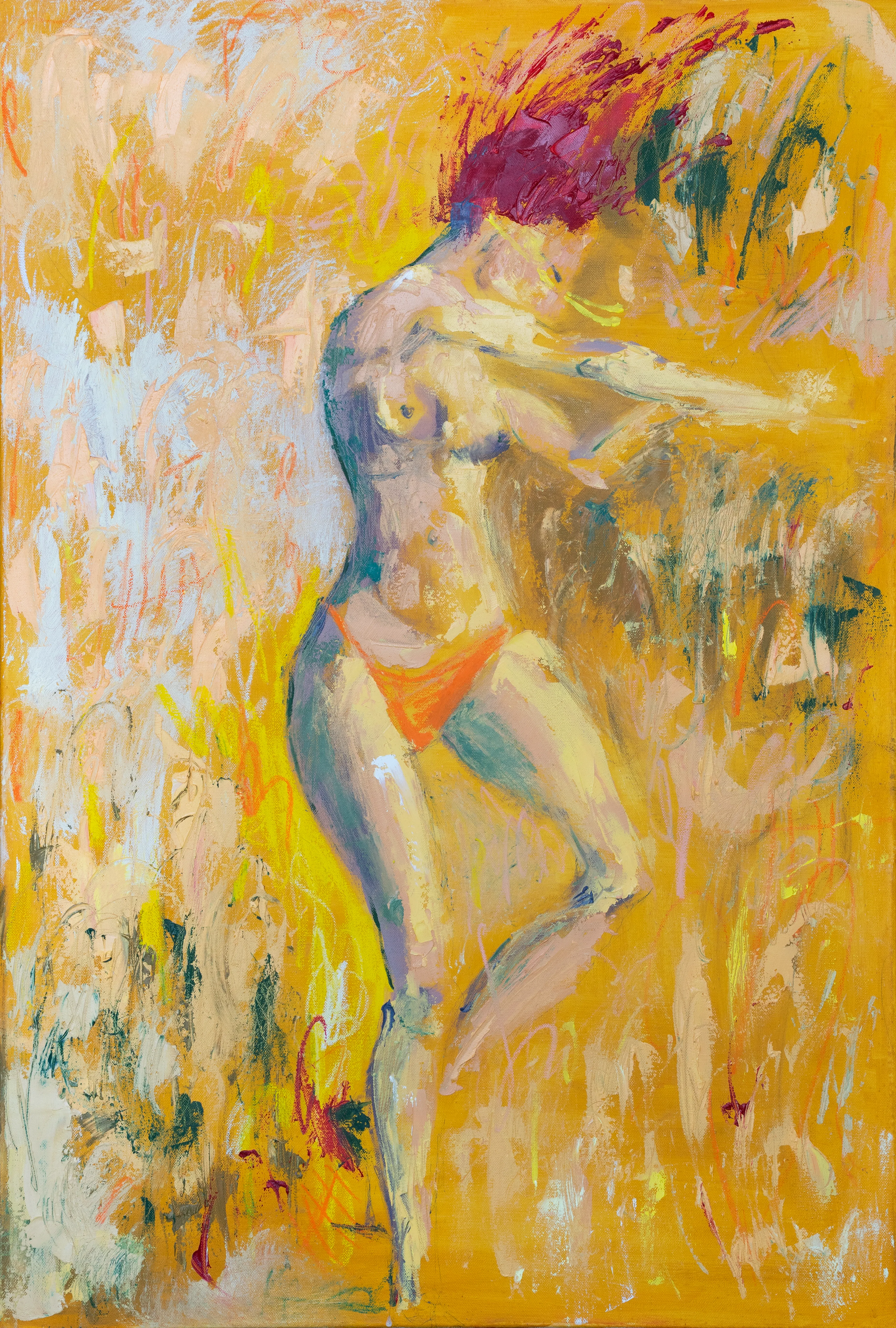 LUSTRATIO (Purification)

“Waters, carry away all that is unclean,
all that is harmful, all evil dreams.
May you, the purifying ones,
wash me clean as a mother her child.”
- From the Yajur Veda – 19.30

Oil on canvas (60x90cm) by Rocketgirl (price inclusive of physical work)