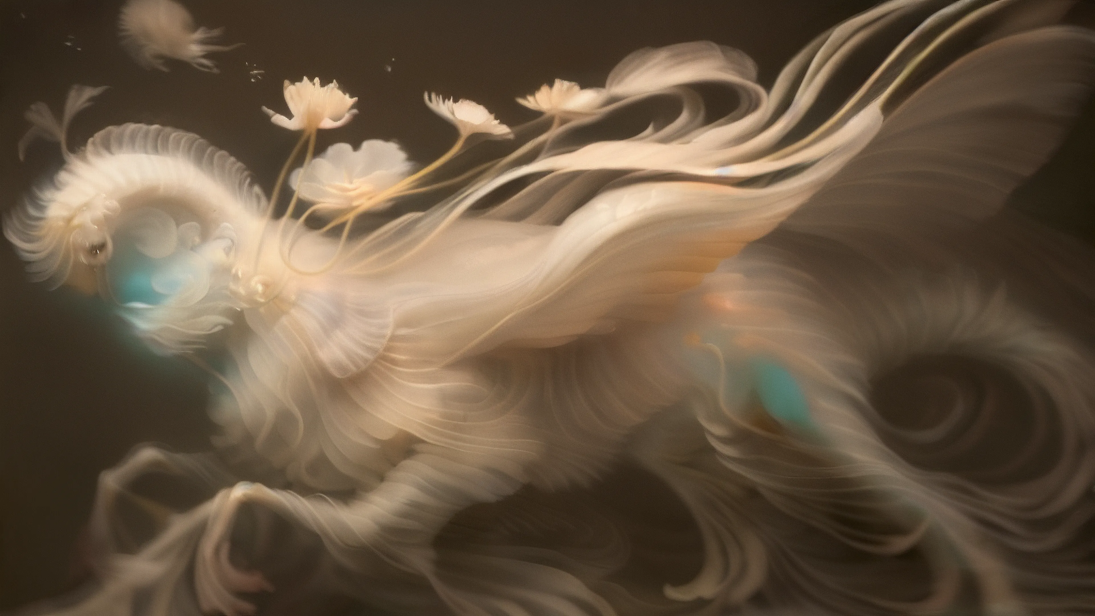'Lope' by Jenni Pasanen - 100 iterations 18/07/2023  
============================================================  
  
*'Lope'* is Jenni Pasanen's first long-form generative AI collection and is a study of humans as emotional animals. *'Lope'* invites us to contemplate the interplay between the rational and the emotional, the programmed and the spontaneous.  
* * *  
  
This collection is a metaphor for a lope's smooth and effortless stride in the physical world and the fluidity and gracefulness sought by AI and human imagination. While AI absences a natural emotional component due to its programming and data inputs, and human imagination is constrained by individual experiences and cognitive abilities, the 'Lope' series mean to invite the audience to free exploration and creative expression, merging human & machine skill.  
In this context, *'lope'* is a powerful symbol of transcending existing boundaries and embracing curiosity, unlocking new possibilities for the artist herself. Departing from her customary practice of creating digital drawings using Artbreeder, AI, and Photoshop, Jenni embarks on a new chapter characterized by the pursuit of more surprise through an AI system beyond her ordinary control. By embracing the concept of 'Lope,' we are encouraged to break free from constraints, cultivate open-mindedness, and embrace the rhythmic patterns of creative thought. This approach allows for the convergence of AI and human imagination.  
