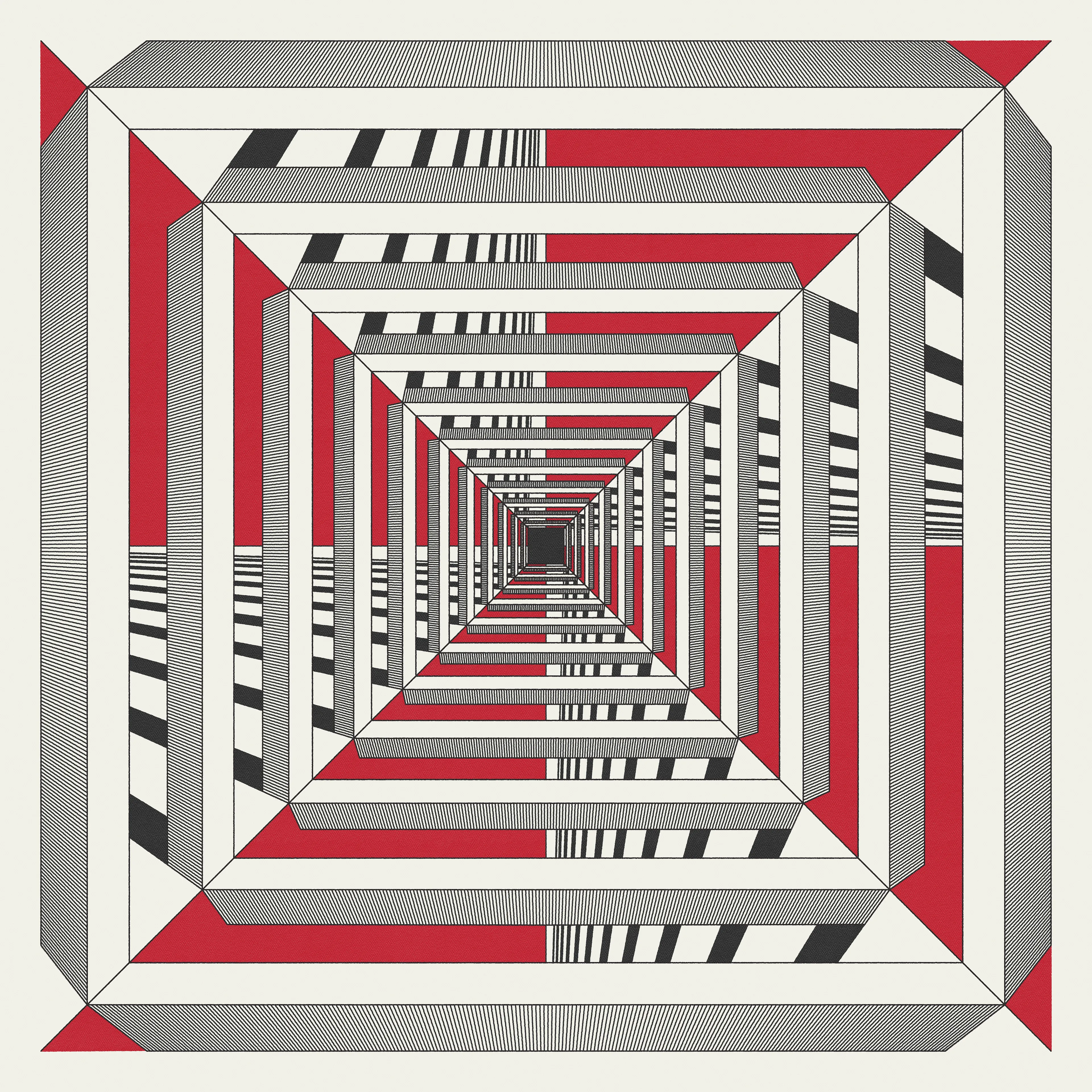 The Tumulus Series places itself atop the foundations of Brutalist architecture, graphic design and generative art. Melding these disciplines, the artist's aim is to playfully break structure and perspective through random intervention.

4000 x 4000px JPG