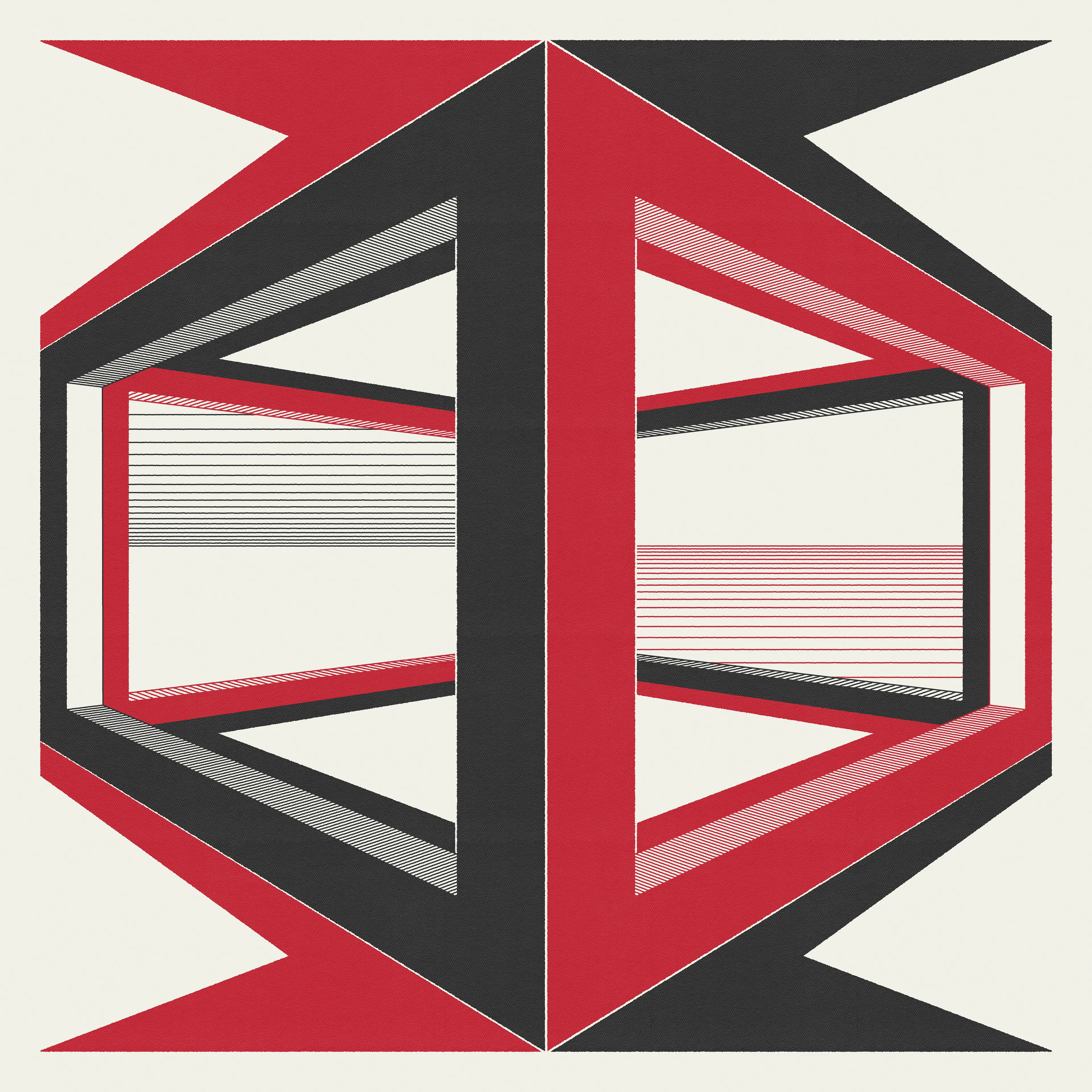 The Tumulus Series places itself atop the foundations of Brutalist architecture, graphic design and generative art. Melding these disciplines, the artist's aim is to playfully break structure and perspective through random intervention.

4000 x 4000px JPG