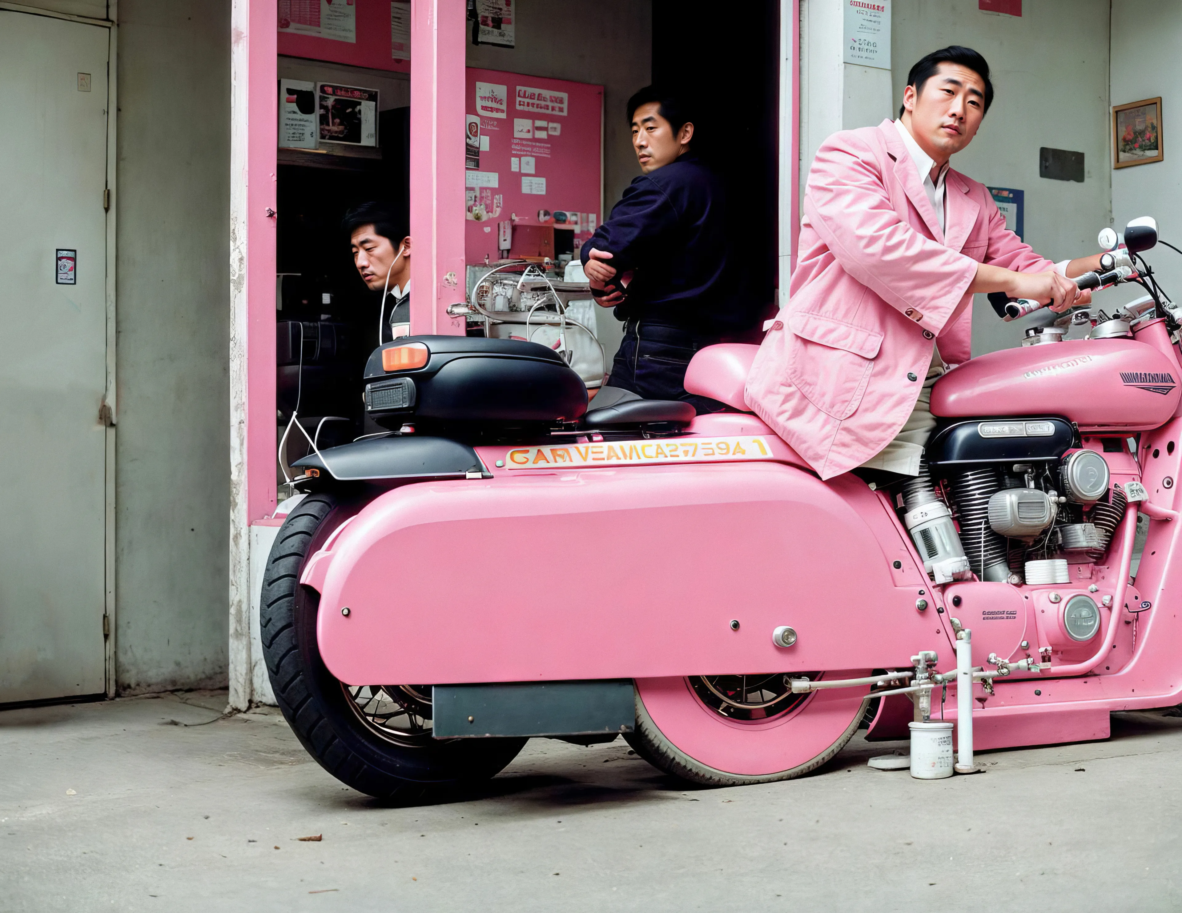 "Simon Raion's photographs seduce the viewers' gaze while, at the same time, distancing us (even as the figures in the frame fluctuate between succumbing to and fighting against the frame). Raion offers us oddly stagnant scenes that appear to be overcrowded sweatshops, or isolation wards, or shantytowns, or cluttered dorm rooms, or questionable massage parlors, or industrial wastes. But we have the uncomfortable sensation that we are being confronted by the ubiquitous but unseen Other in a Sartrean universe which is our own. An Other who refuses to be color-coded into gender-specific hues or interactions. How many pink-garbed people can pile into a pink car going nowhere, in images that partake equally of Edward Hopper, Hieronymus Bosch and Marx (Brothers)." Dr. Linda C. Ehrlich






 Year: 2023

Edition: NFT 1 of 1

Copyright: © 2023 Simon Raion. All Rights Reserved.

License: CC BY-NC-ND 4.0