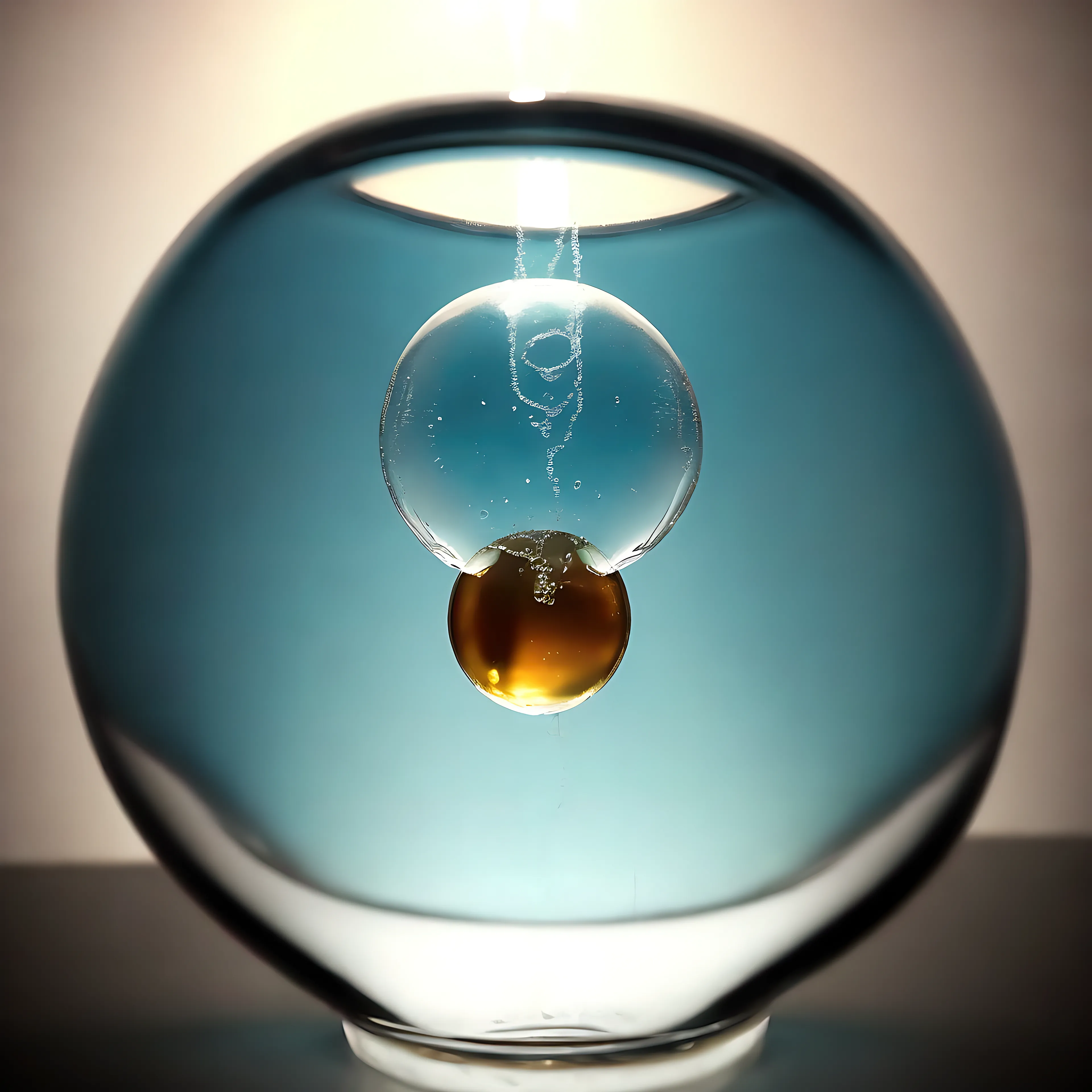 Just a bubble on the straw
We wait for a push to release us

AI Interpretation:
The poem is brief and simple, but it carries a powerful message. The underlying emotion in the poem is one of anticipation and uncertainty. The speaker is waiting for something or someone to come and push them, to release them from their current state.

The poem's theme is the transitory nature of life. The bubble on the straw is a metaphor for human life, which is fragile and fleeting, and can be easily popped or destroyed. The poem suggests that we are all waiting for something or someone to come and change our lives, to push us towards something new and different.

The imagery in the poem is minimal, but it is effective. The image of a bubble on a straw is a powerful one, as it represents something fragile and ephemeral, something that can be easily destroyed. The image of waiting for a push is also evocative, as it suggests a sense of anticipation and uncertainty.

Overall, the poem is a meditation on the fragility of life and the uncertainty of the future. It suggests that we are all waiting for something or someone to come and push us towards our destiny, and that we must be ready to embrace change when it comes.