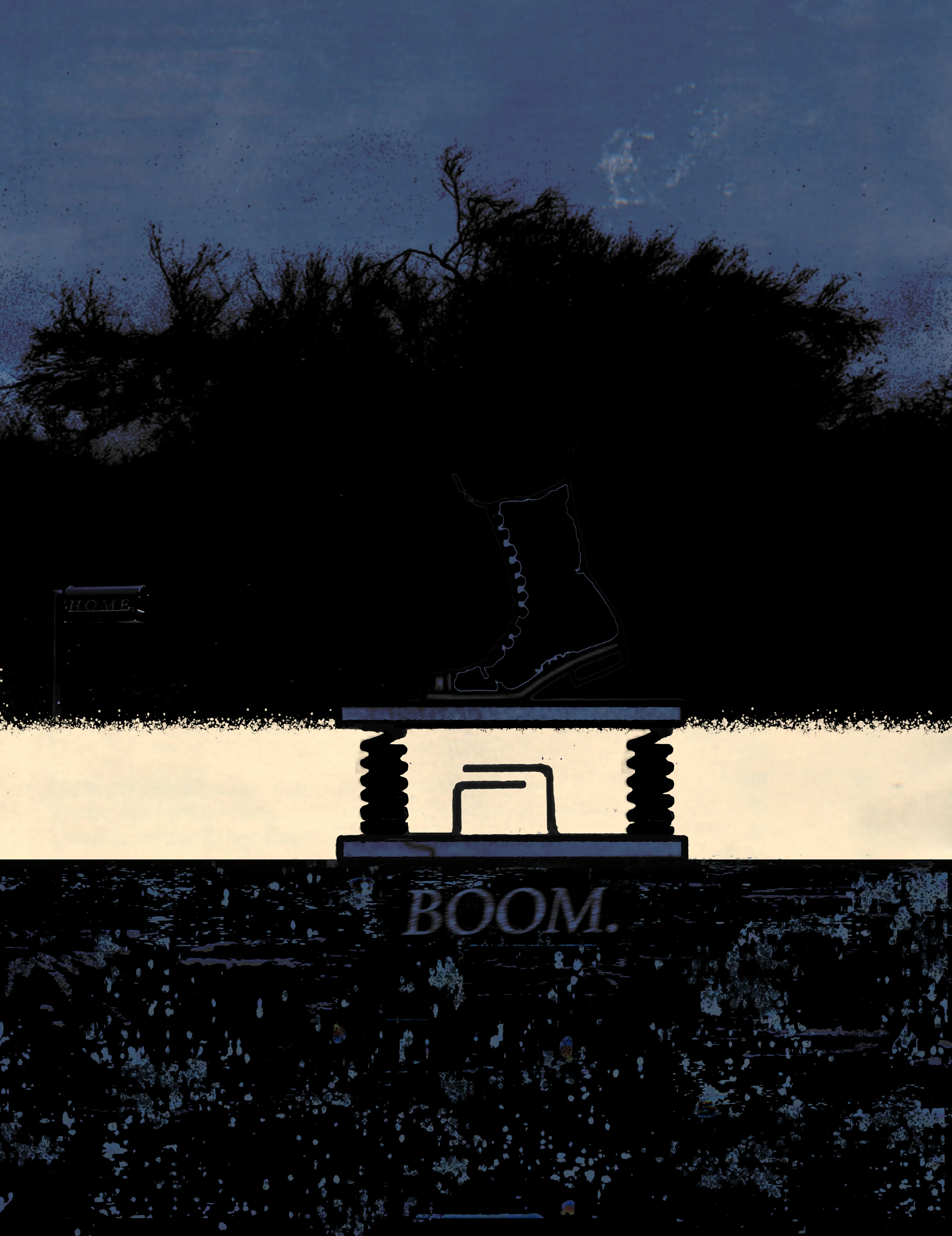 Never fully came home.