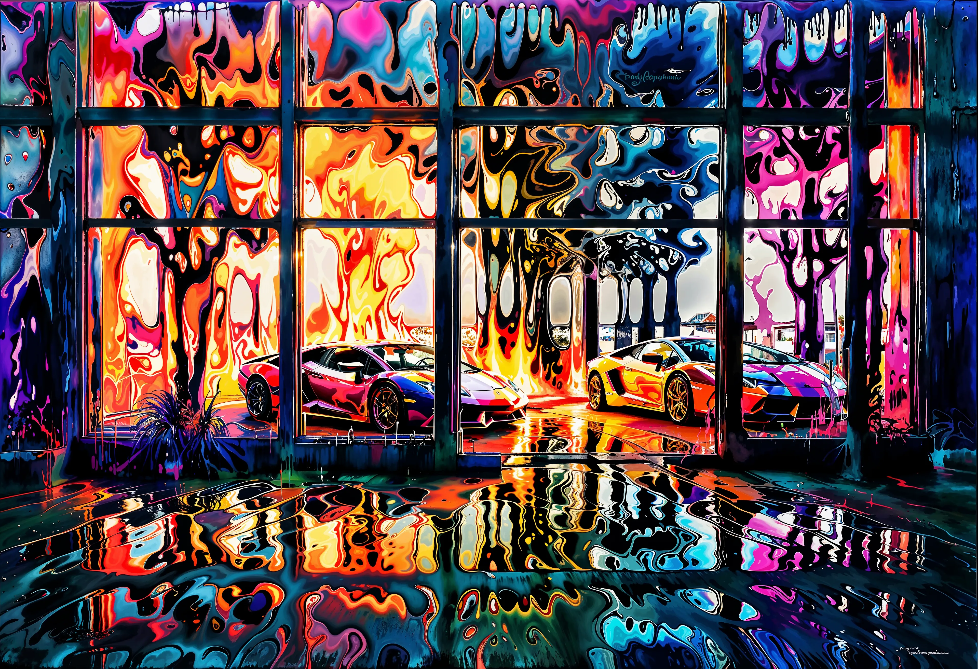 Created with a custom Wide World Stable Diffusion XL model with Lora’s trained on my WIYW GANs + MJ work
✈️ Upscaled with Magnific AI