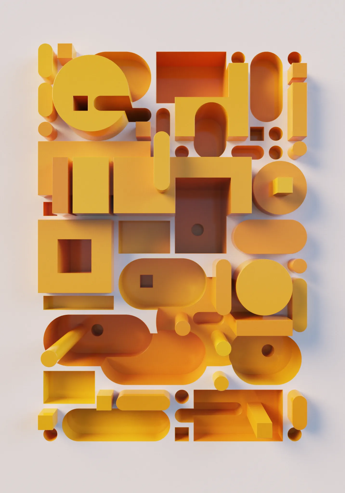 A global illumination Monte Carlo path tracer made with 5954 characters of code (less than half a page), math, no libraries, just a browser.

A combinatoric ode to soft lighting and diffuse surfaces, code generating codes of three dimensional forms and their negative space, blending the qualities of figure and ground.

In partnership with Tender. THX Adam Ella Ivan Monokai Lalabadie Ciphrd Genartclub fxhash+devs!!

URL opts:
&M=1 resolution
&Q=5000 quality