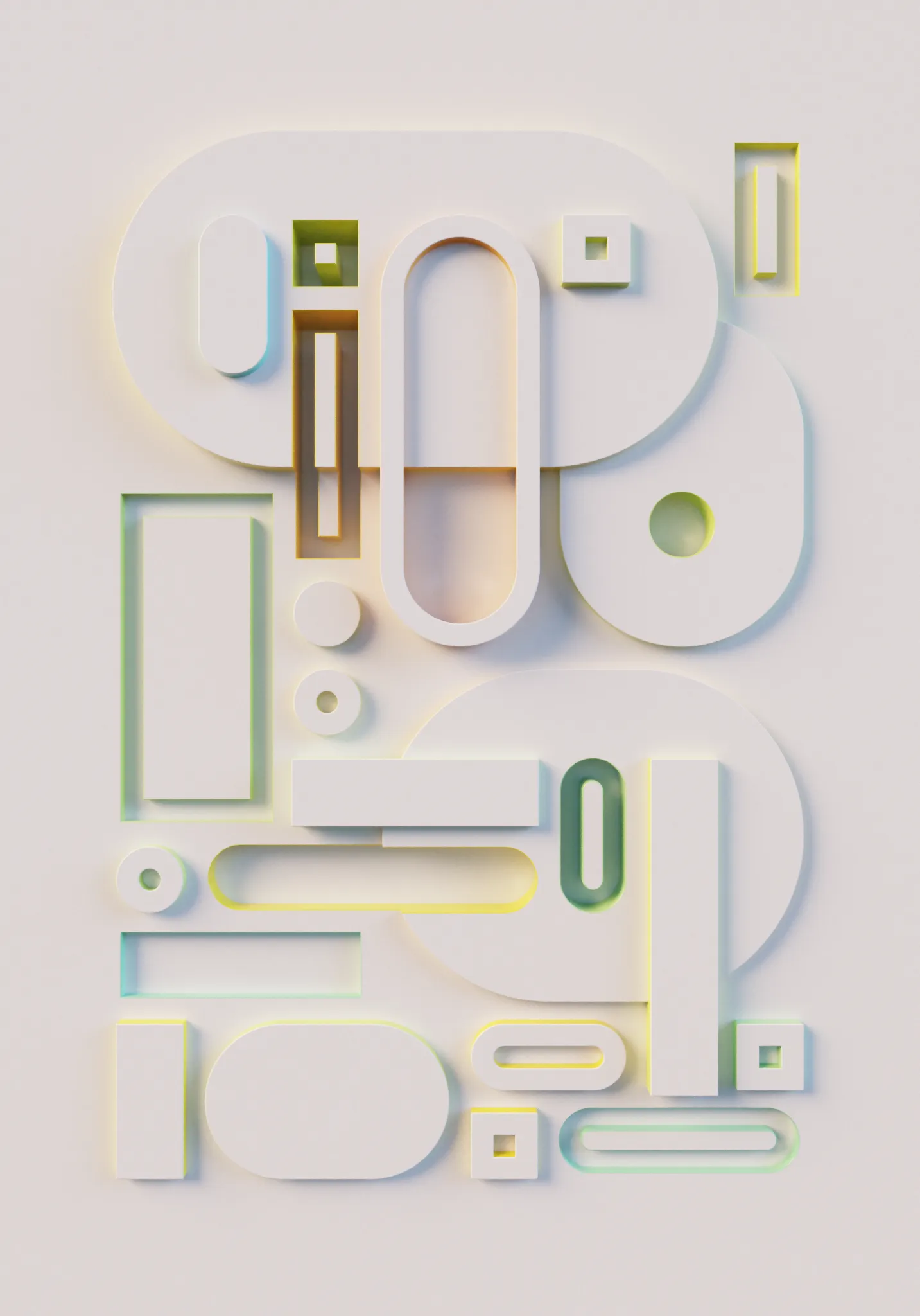 A global illumination Monte Carlo path tracer made with 5954 characters of code (less than half a page), math, no libraries, just a browser.

A combinatoric ode to soft lighting and diffuse surfaces, code generating codes of three dimensional forms and their negative space, blending the qualities of figure and ground.

In partnership with Tender. THX Adam Ella Ivan Monokai Lalabadie Ciphrd Genartclub fxhash+devs!!

URL opts:
&M=1 resolution
&Q=5000 quality