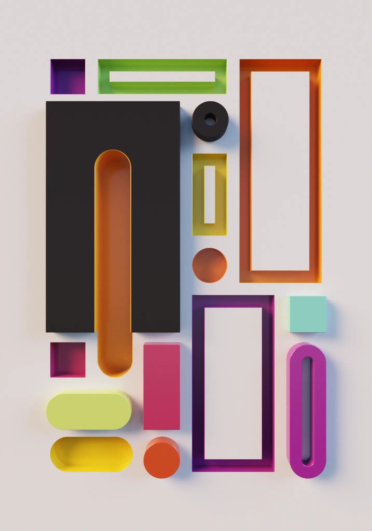 A global illumination Monte Carlo path tracer made with 5954 characters of code (less than half a page), math, no libraries, just a browser.

A combinatoric ode to soft lighting and diffuse surfaces, code generating codes of three dimensional forms and their negative space, blending the qualities of figure and ground.

In partnership with Tender. THX Adam Ella Ivan Monokai Lalabadie Ciphrd Genartclub fxhash+devs!!

URL opts:
&M=1 resolution
&Q=5000 quality