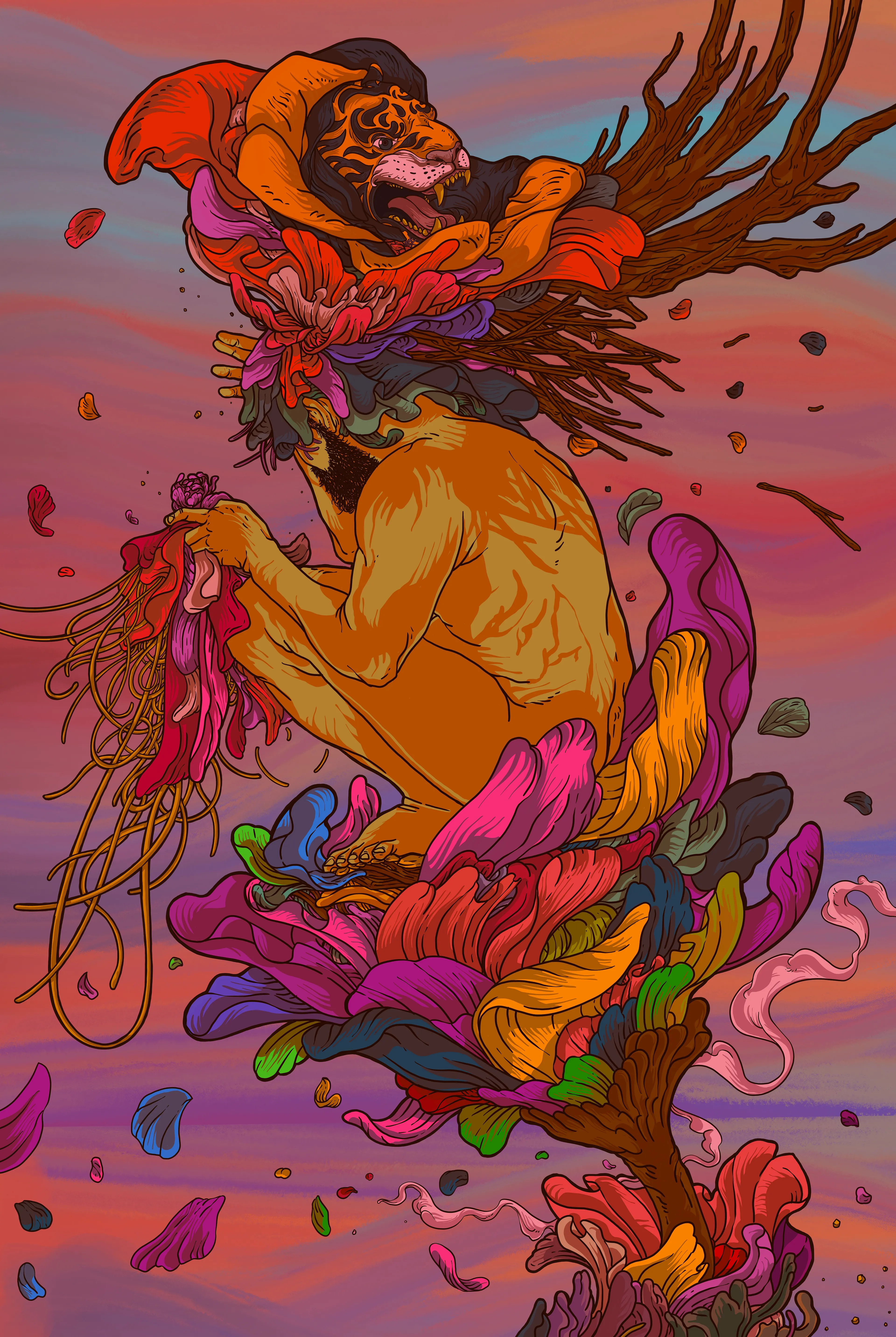 "I always lower my head because I don't have a sense of pride, but the demand for recognition always roars in the back of my head in silence..."