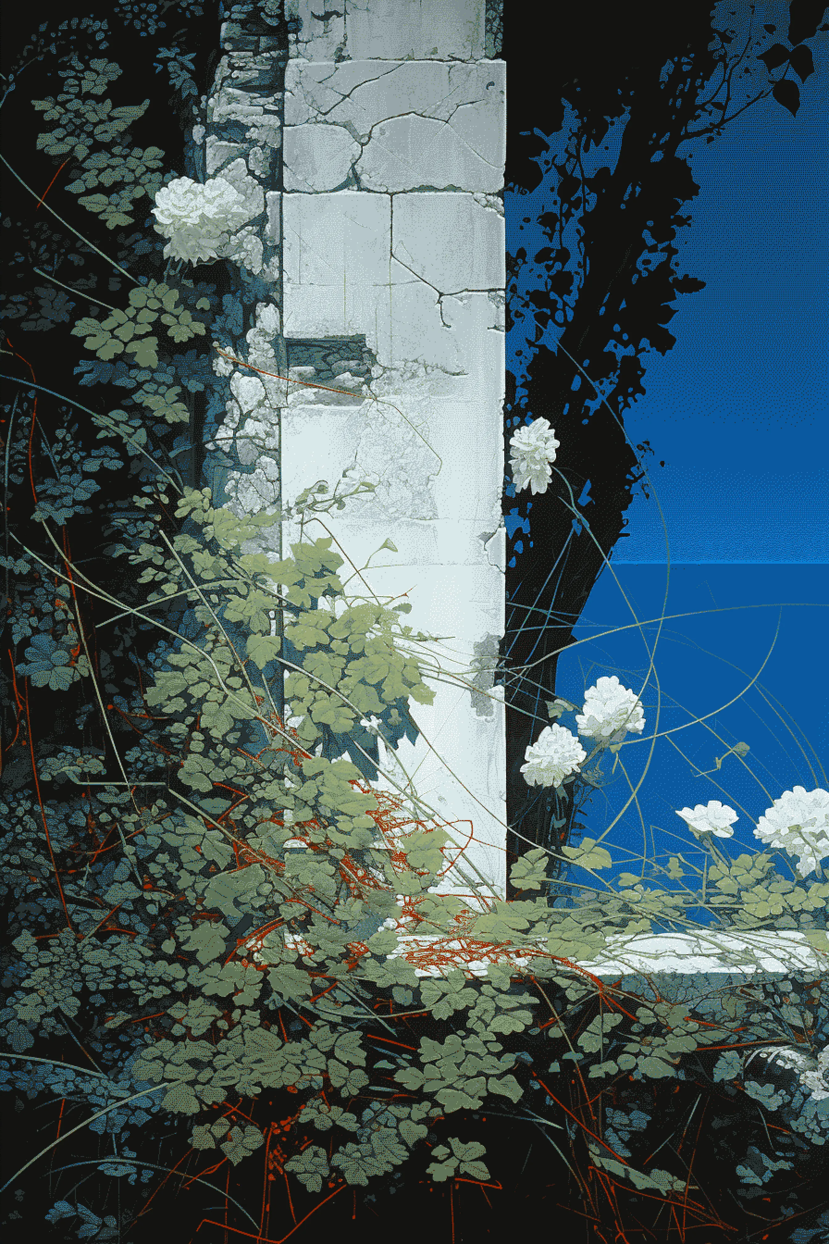 Mediterranean night. 

October 2023.