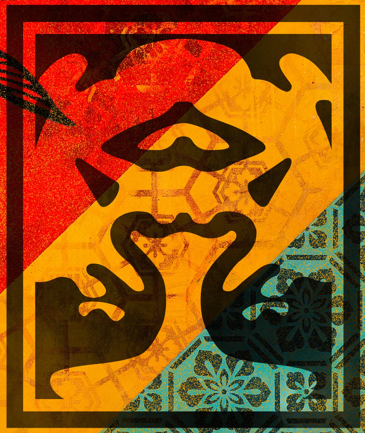 Degenerate/Regenerate is a 7,400 piece generative NFT art project by Shepard Fairey. Pulling from Fairey’s 32 year stencil, illustration, and fine art archive, this collection layers iconic images programmatically to create new, unique pieces of digital art.


Verisart Certified: https://verisart.com/works/b849fa8d-04aa-401f-825b-f8bf789e9dfe