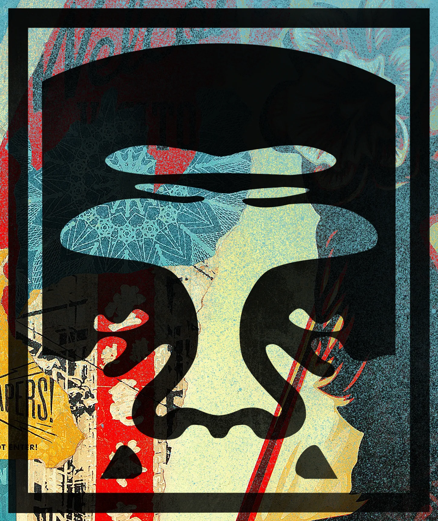 Degenerate/Regenerate is a 7,400 piece generative NFT art project by Shepard Fairey. Pulling from Fairey’s 32 year stencil, illustration, and fine art archive, this collection layers iconic images programmatically to create new, unique pieces of digital art.


Verisart Certified: https://verisart.com/works/08a45b2e-1bbf-4cc2-ba0f-a5ab5be5b46b